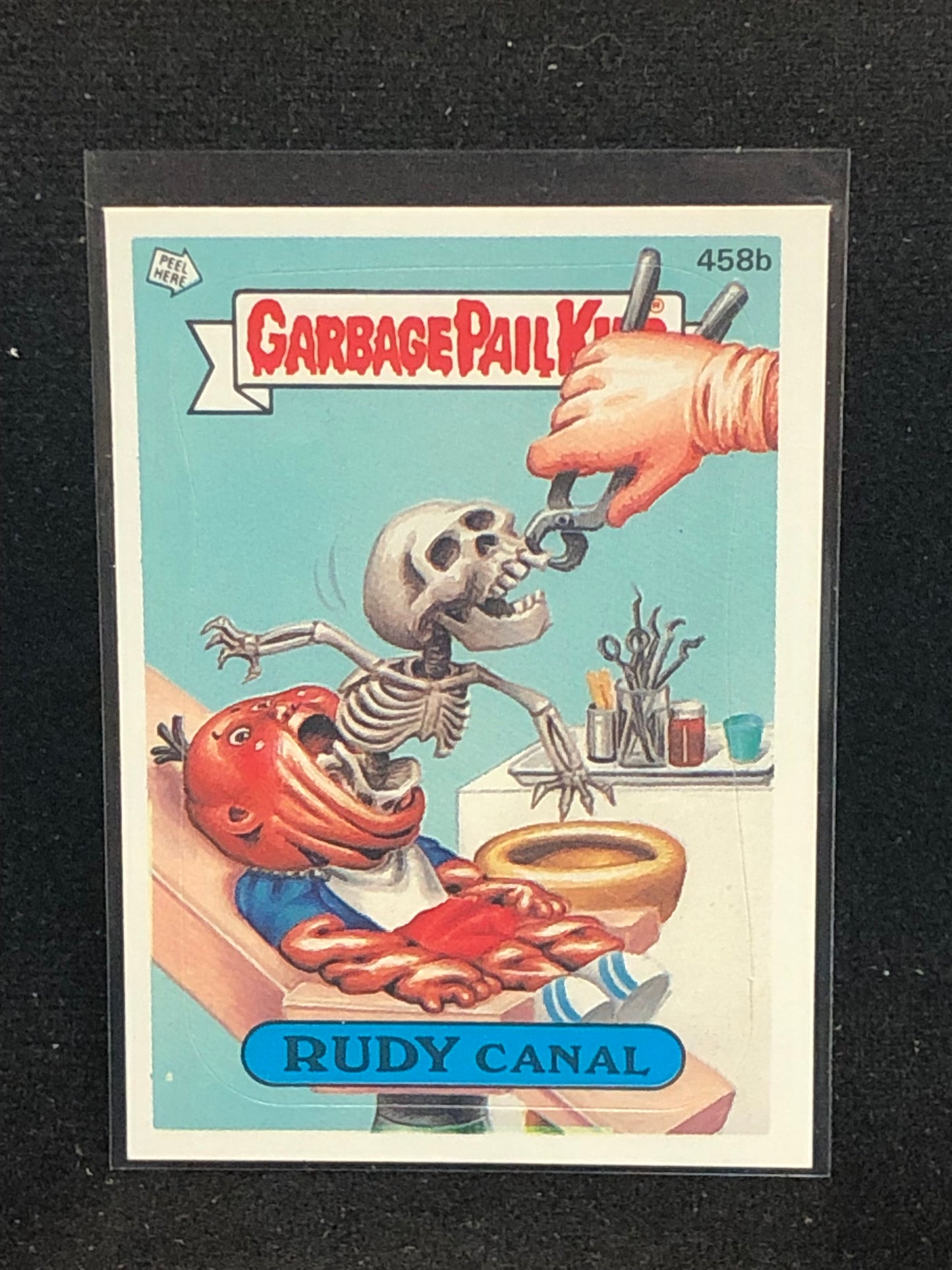 Garbage Pail Kids Original Series 11 (os11) 458b Rudy Canal