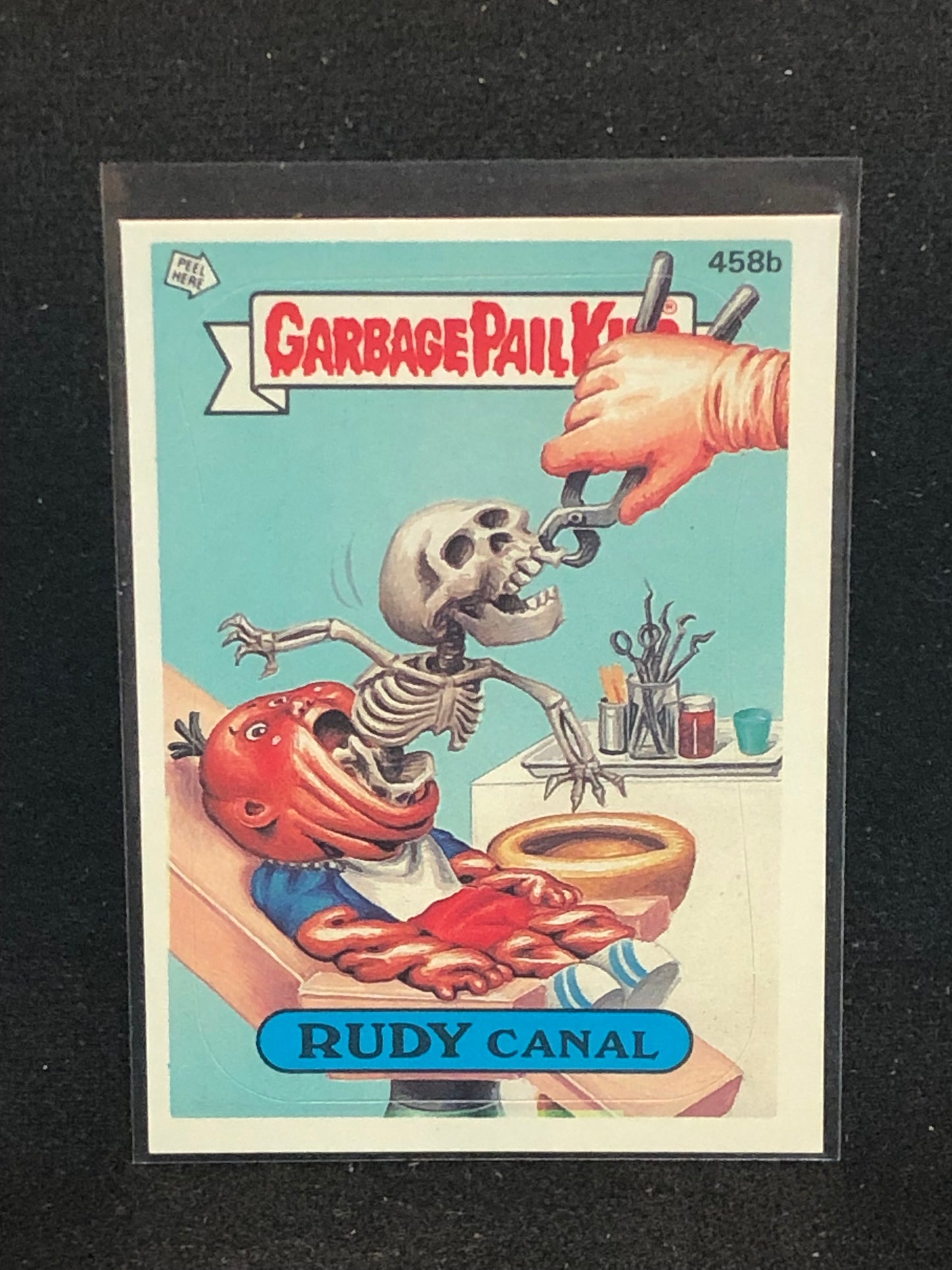 Garbage Pail Kids Original Series 11 (os11) 458b Rudy Canal