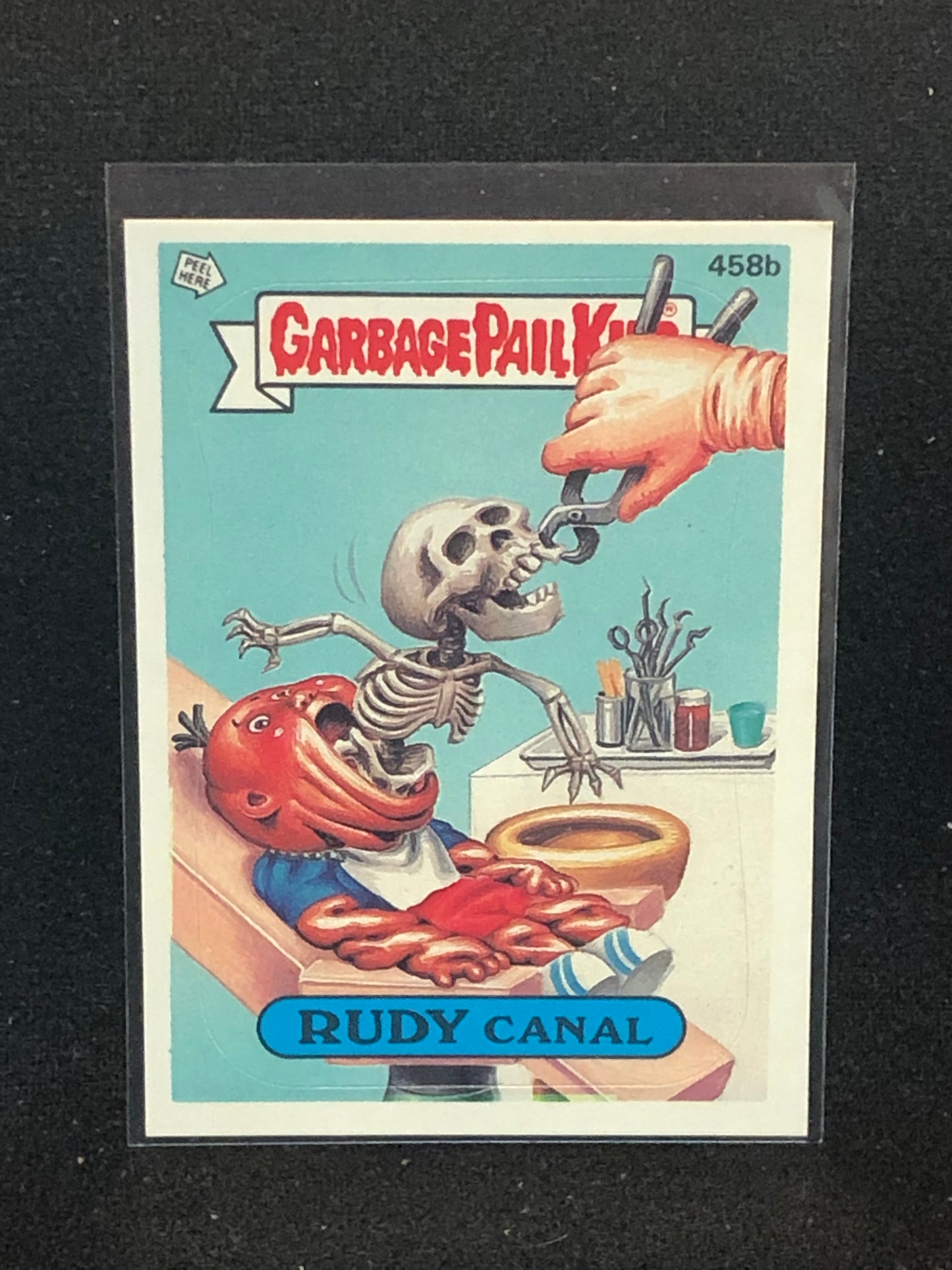 Garbage Pail Kids Original Series 11 (os11) 458b Rudy Canal