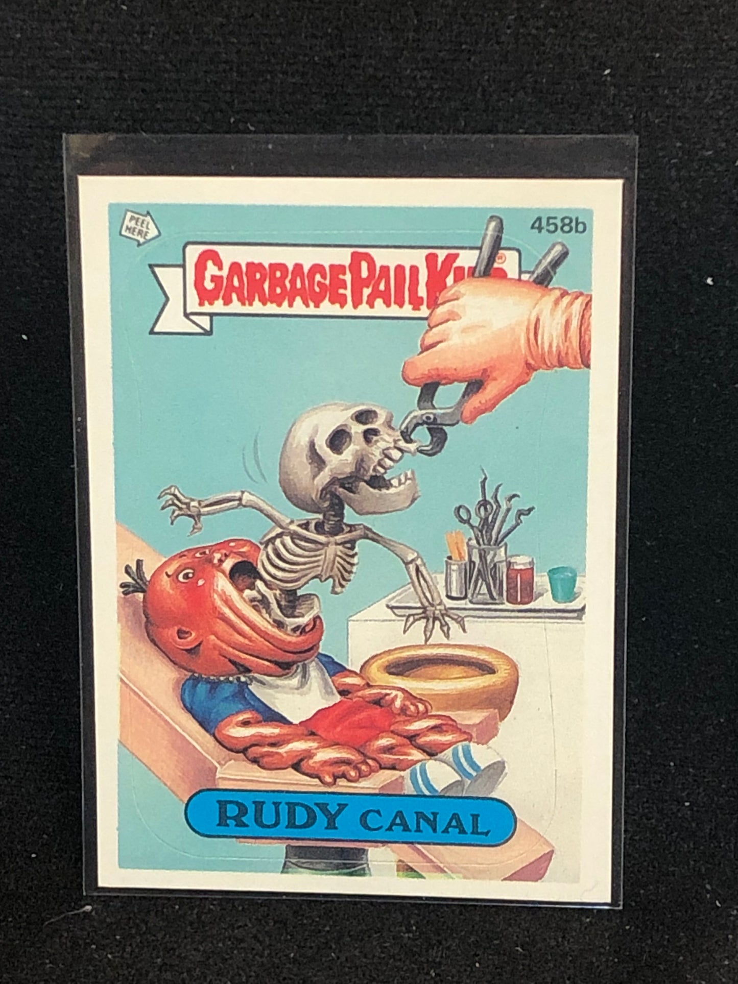 Garbage Pail Kids Original Series 11 (os11) 458b Rudy Canal