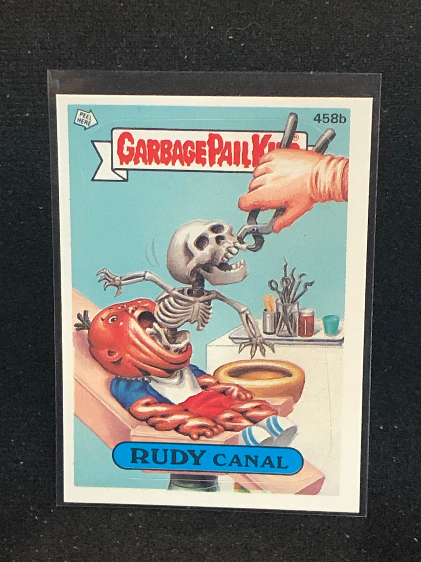 Garbage Pail Kids Original Series 11 (os11) 458b Rudy Canal