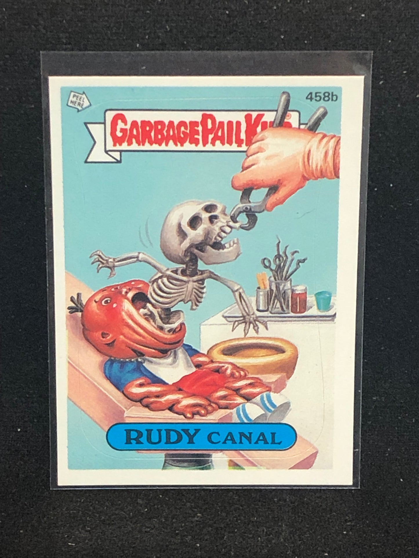 Garbage Pail Kids Original Series 11 (os11) 458b Rudy Canal