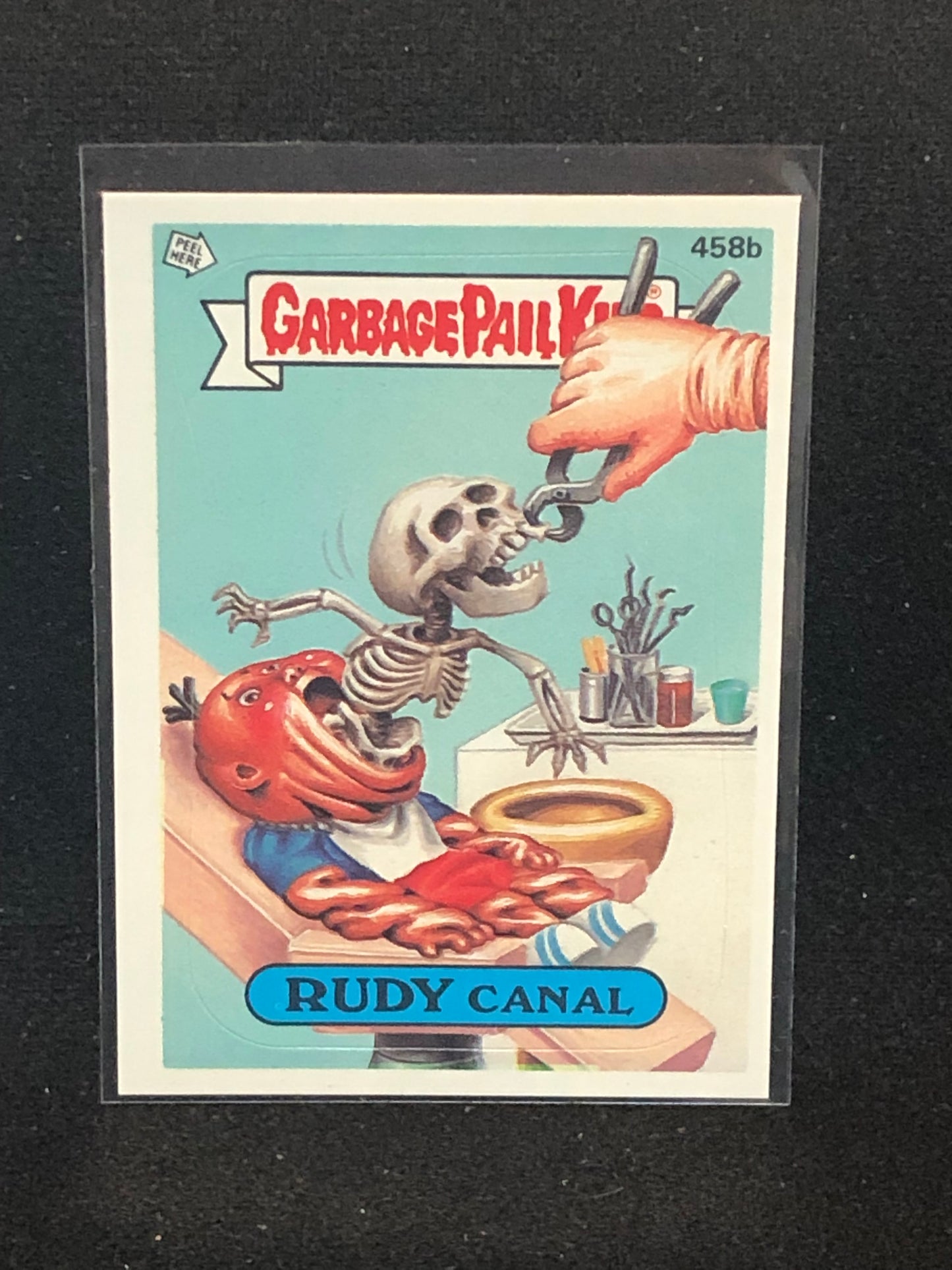 Garbage Pail Kids Original Series 11 (os11) 458b Rudy Canal