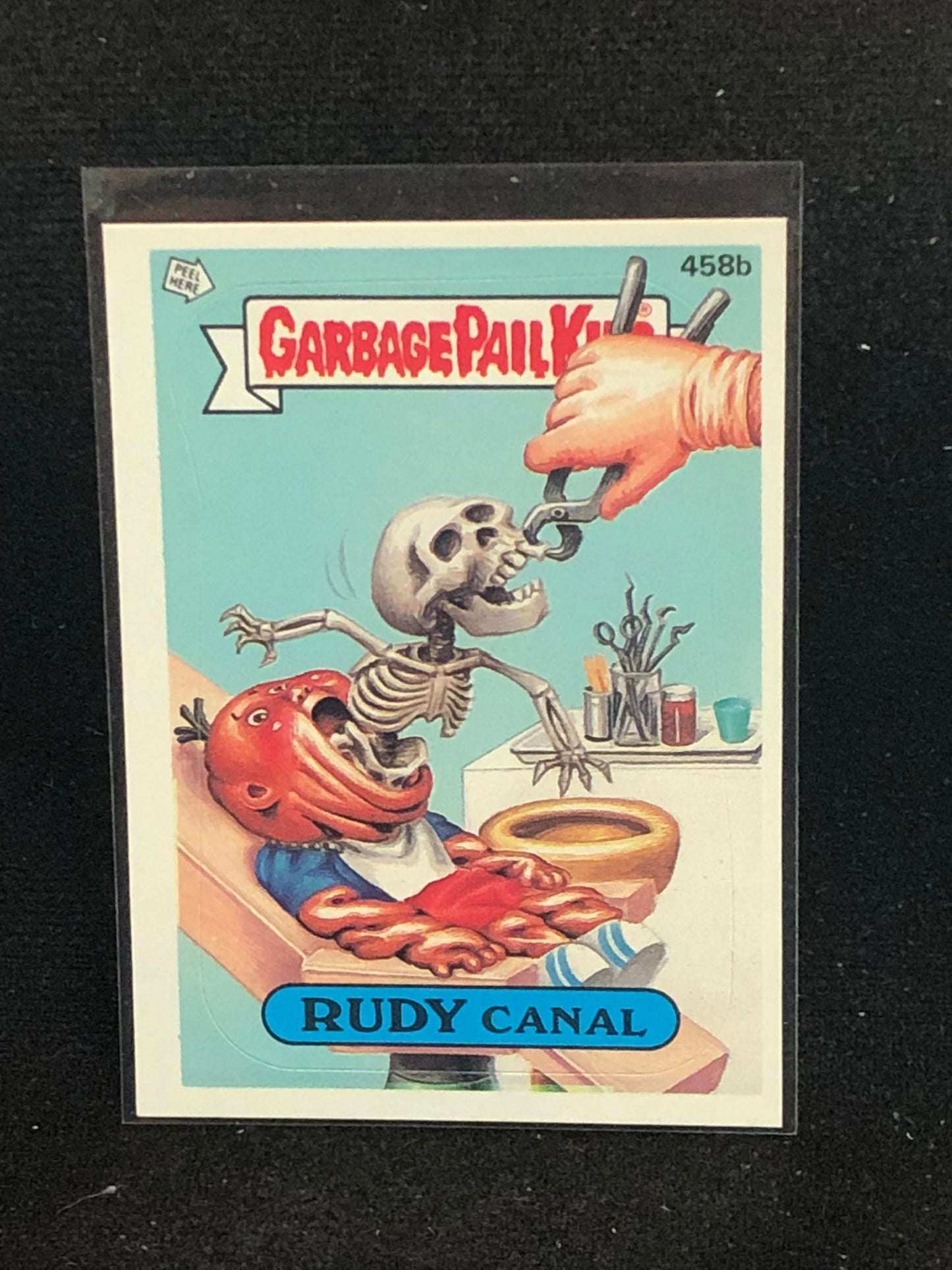 Garbage Pail Kids Original Series 11 (os11) 458b Rudy Canal