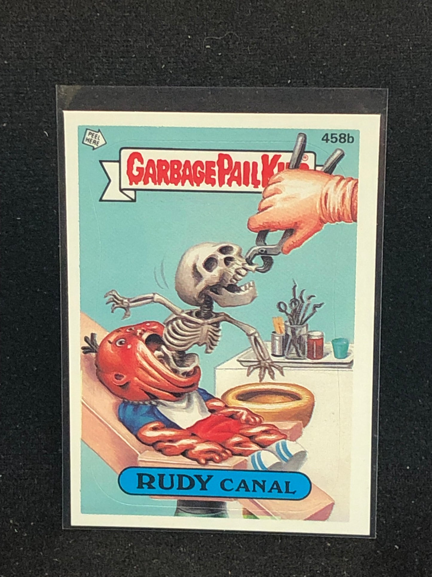 Garbage Pail Kids Original Series 11 (os11) 458b Rudy Canal