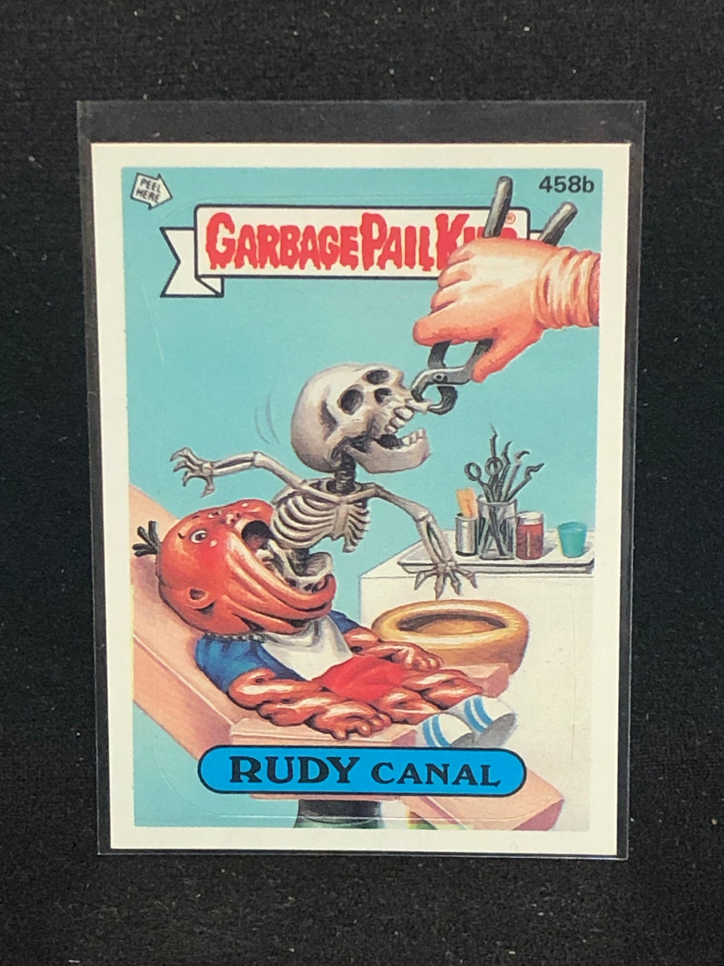 Garbage Pail Kids Original Series 11 (os11) 458b Rudy Canal
