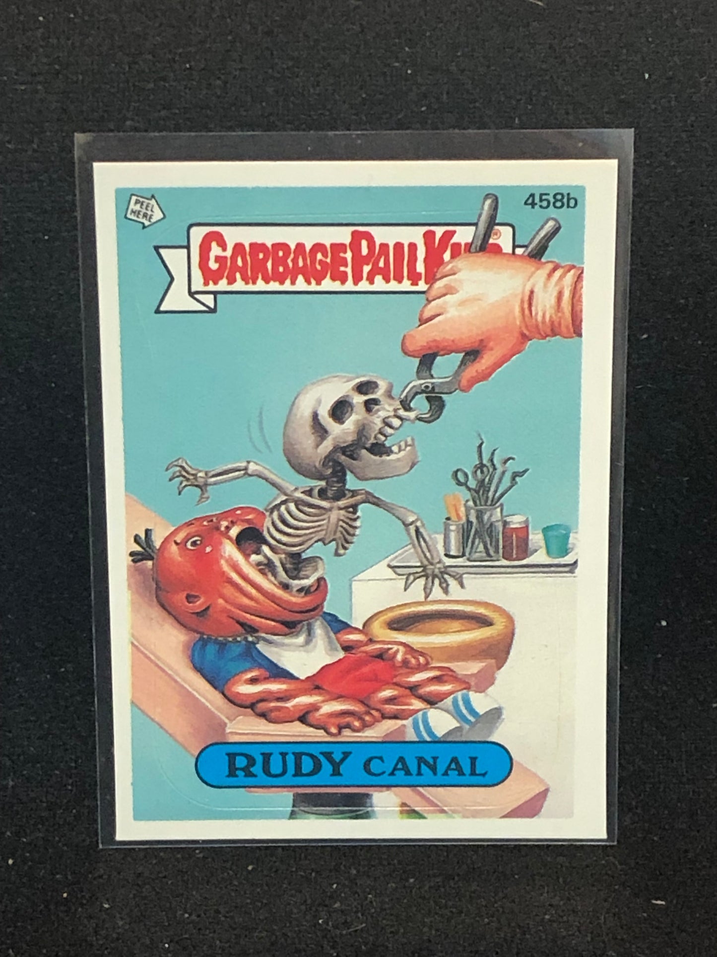 Garbage Pail Kids Original Series 11 (os11) 458b Rudy Canal