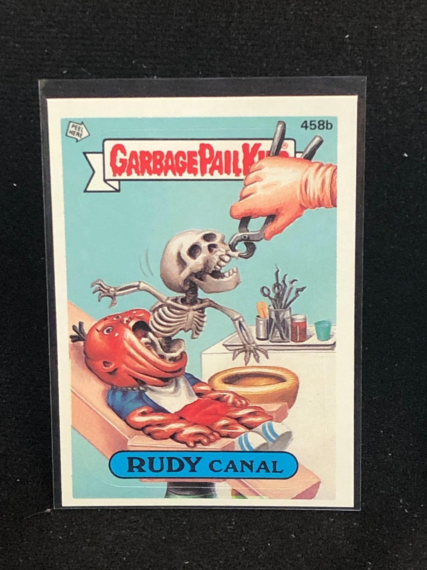 Garbage Pail Kids Original Series 11 (os11) 458b Rudy Canal