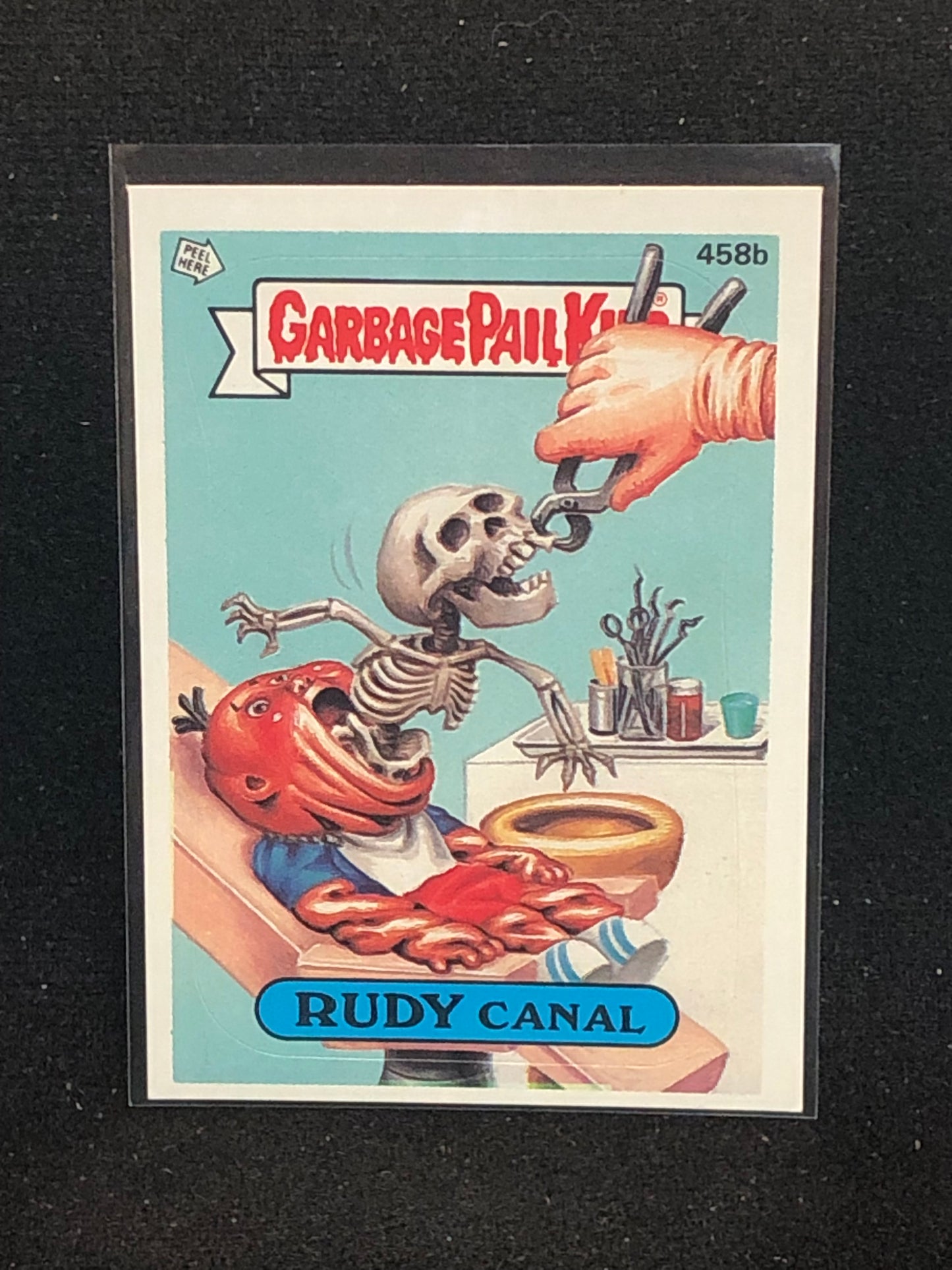 Garbage Pail Kids Original Series 11 (os11) 458b Rudy Canal