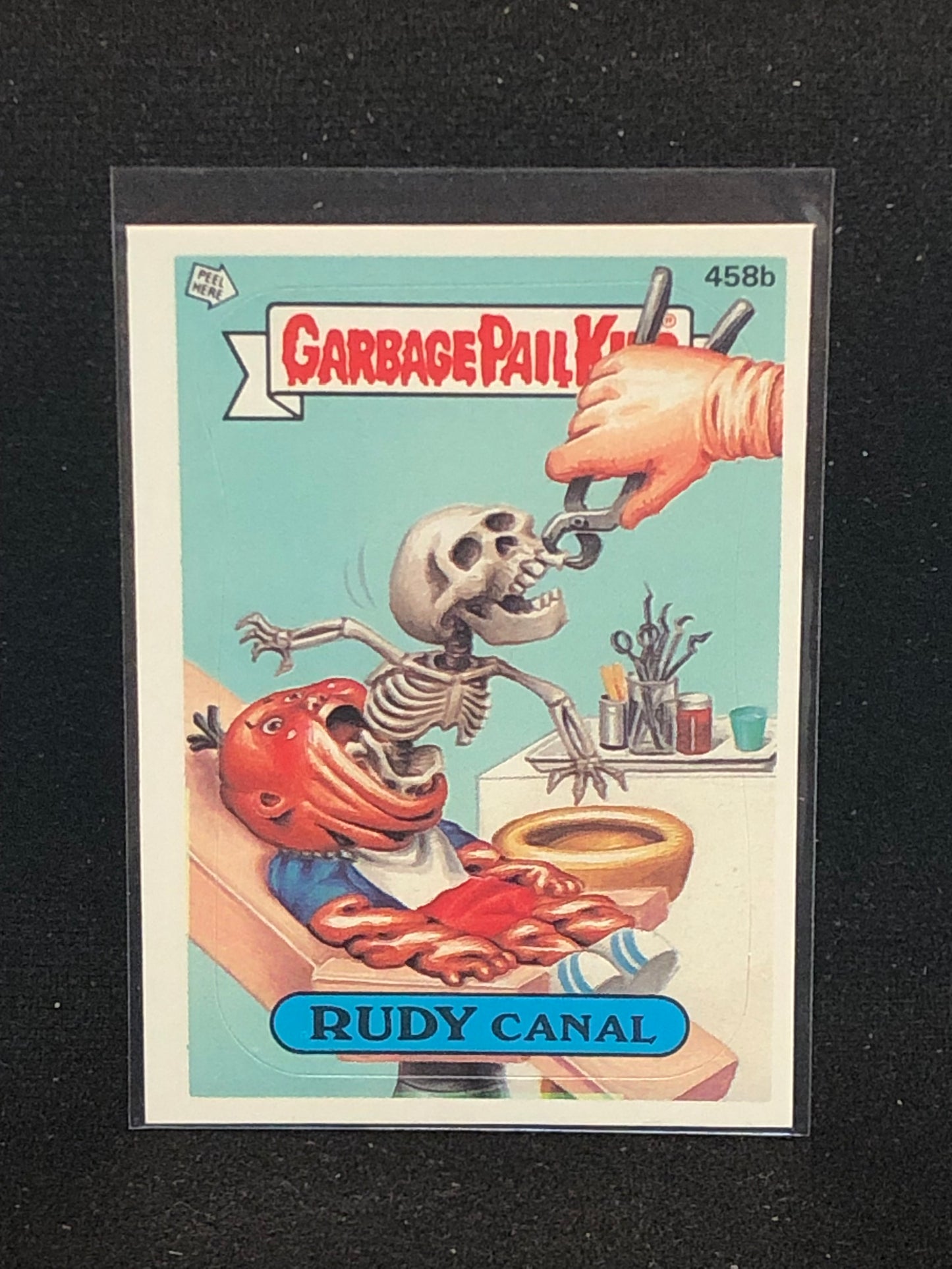 Garbage Pail Kids Original Series 11 (os11) 458b Rudy Canal