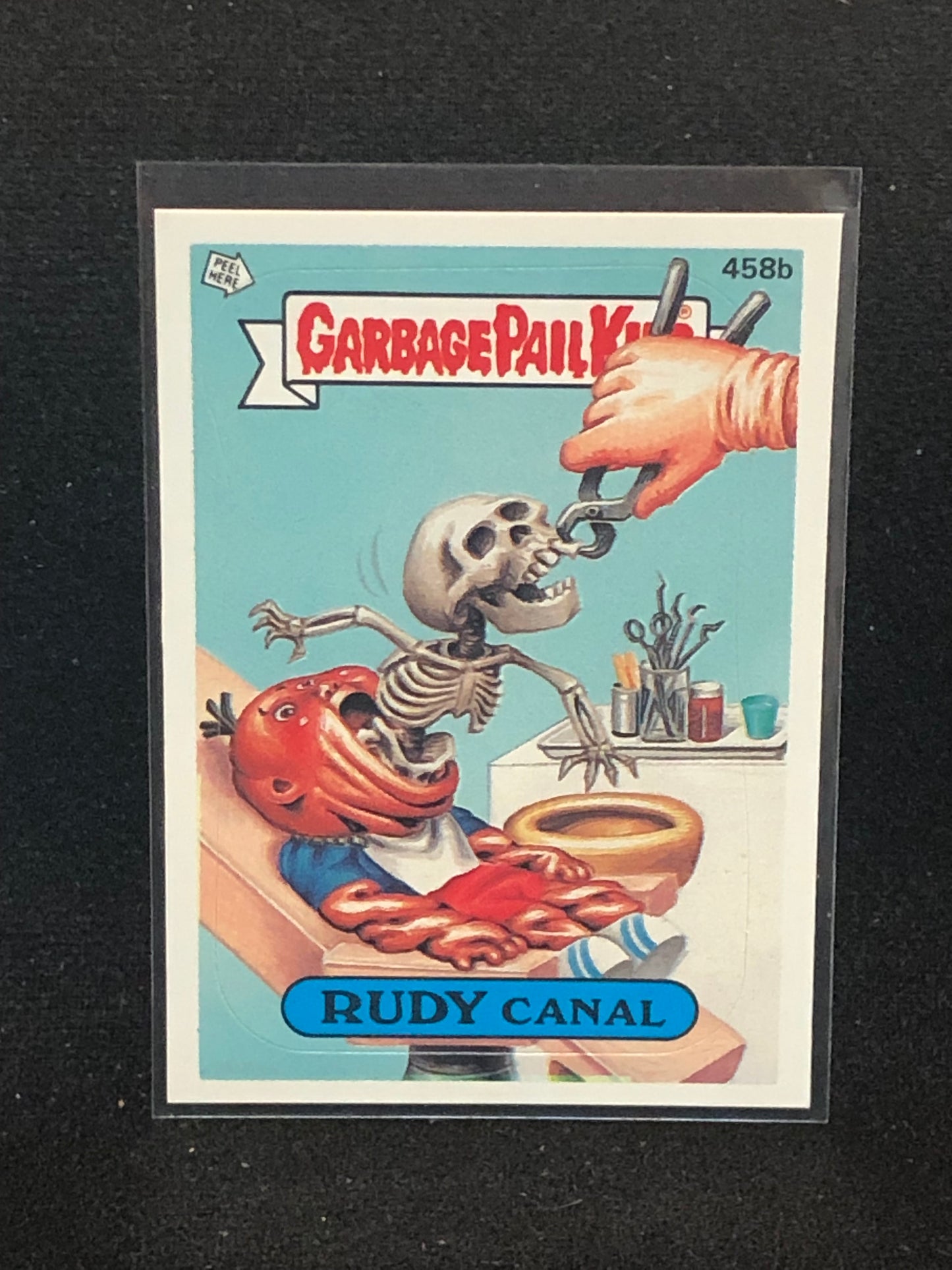 Garbage Pail Kids Original Series 11 (os11) 458b Rudy Canal