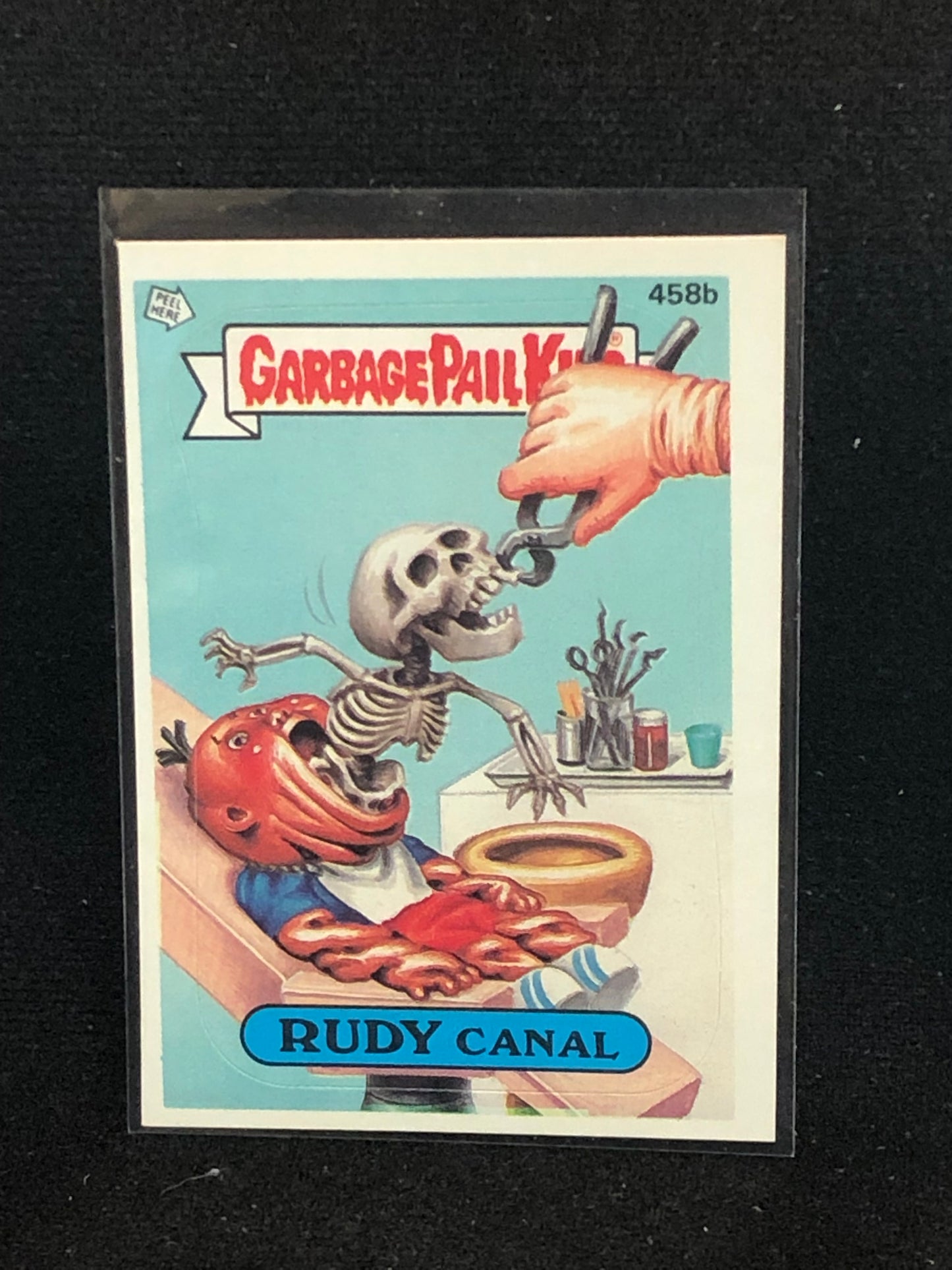 Garbage Pail Kids Original Series 11 (os11) 458b Rudy Canal