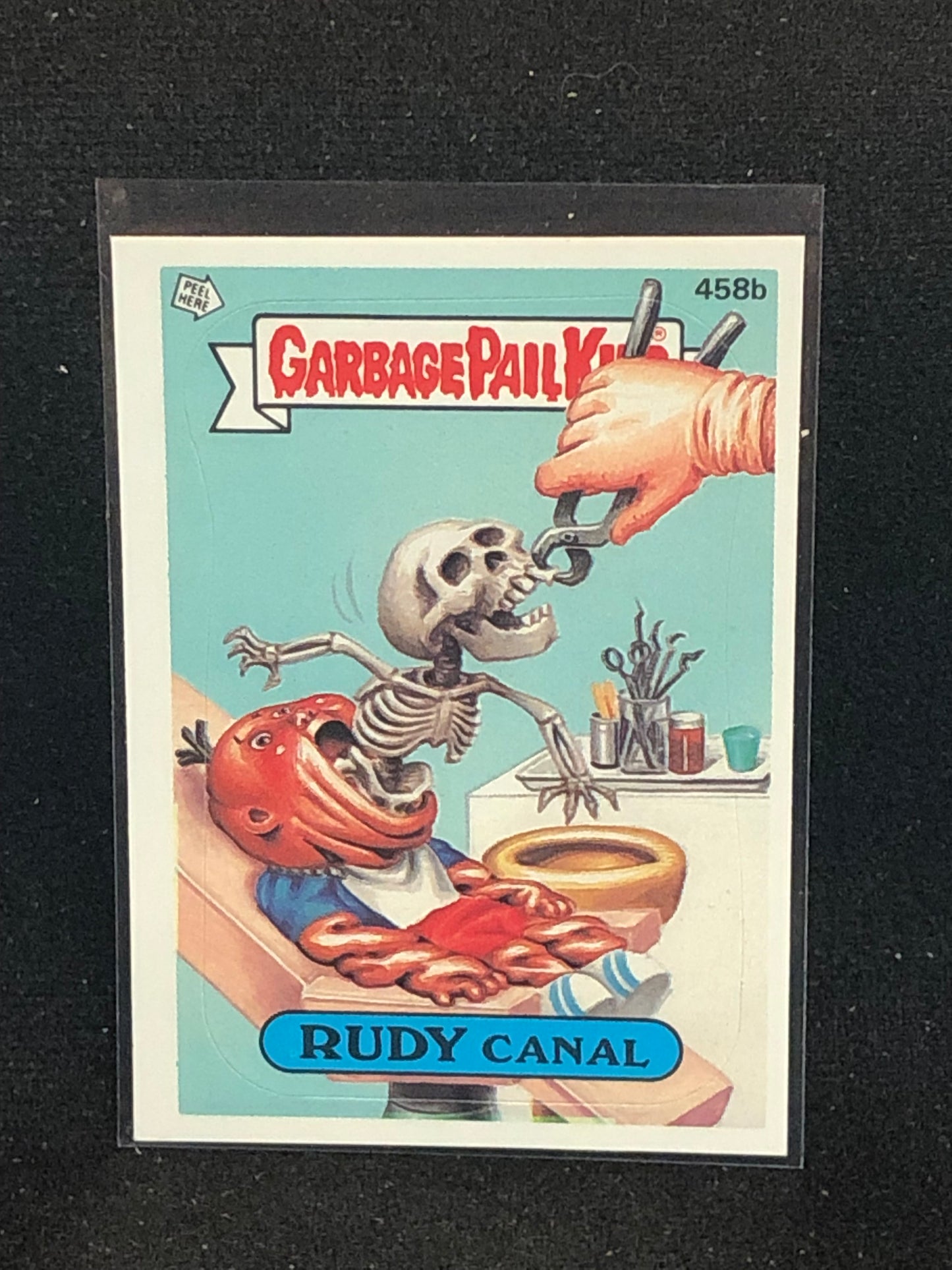 Garbage Pail Kids Original Series 11 (os11) 458b Rudy Canal