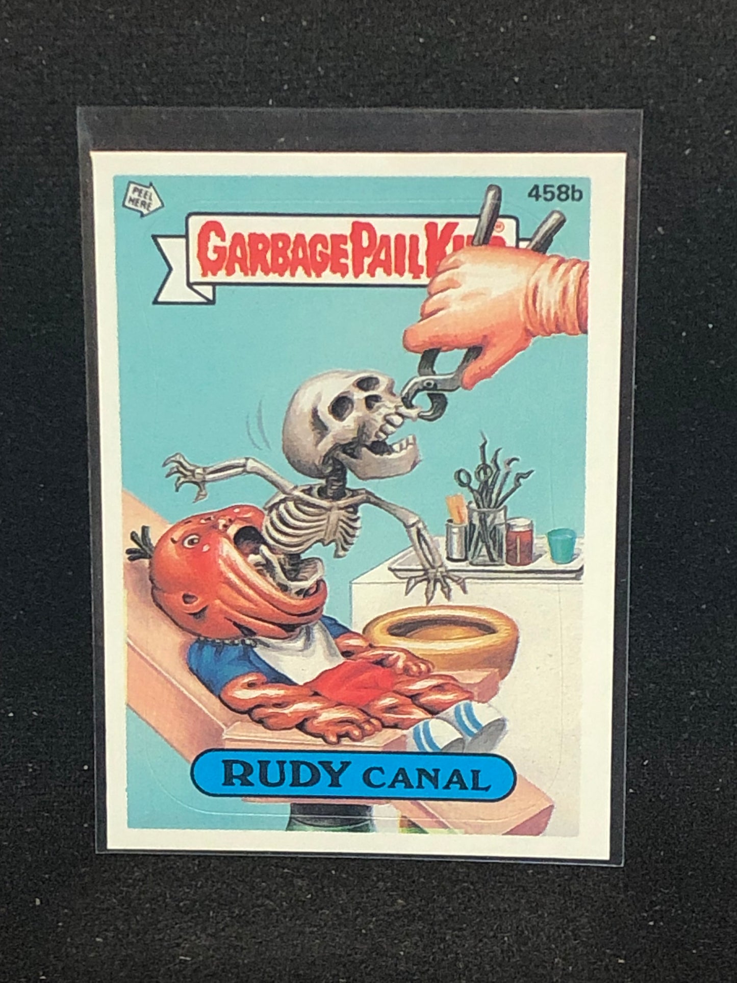 Garbage Pail Kids Original Series 11 (os11) 458b Rudy Canal