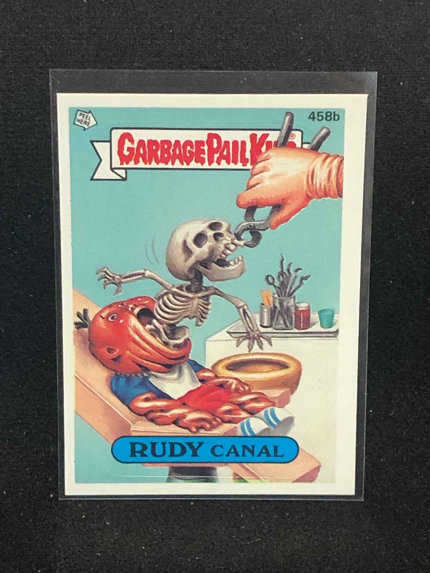 Garbage Pail Kids Original Series 11 (os11) 458b Rudy Canal