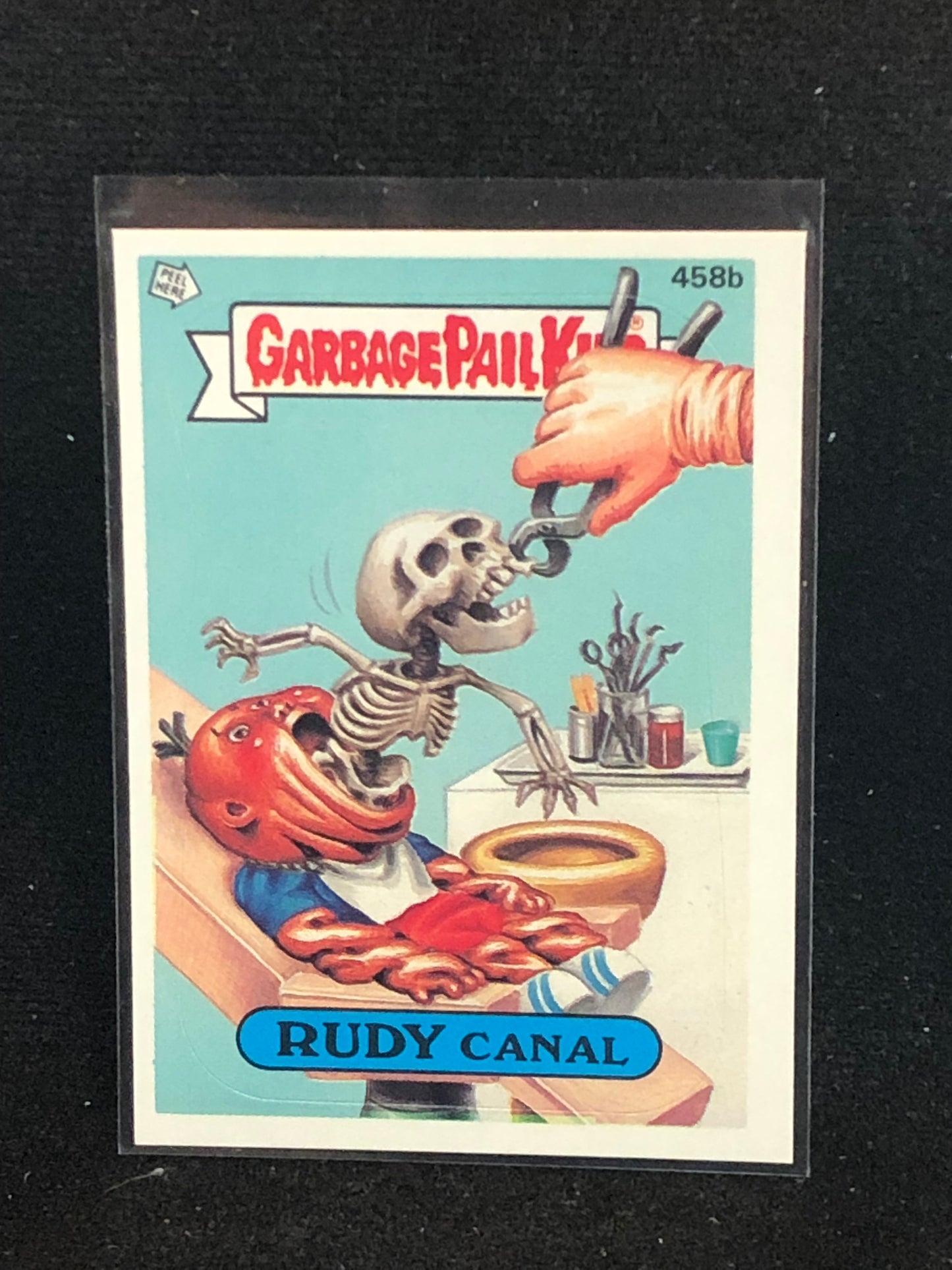 Garbage Pail Kids Original Series 11 (os11) 458b Rudy Canal