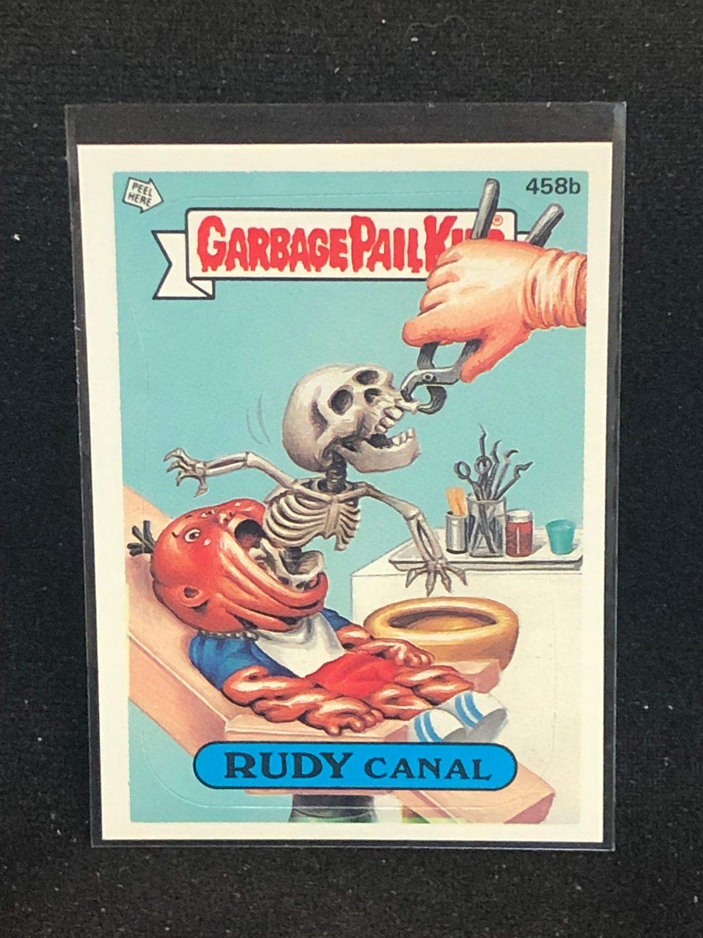 Garbage Pail Kids Original Series 11 (os11) 458b Rudy Canal