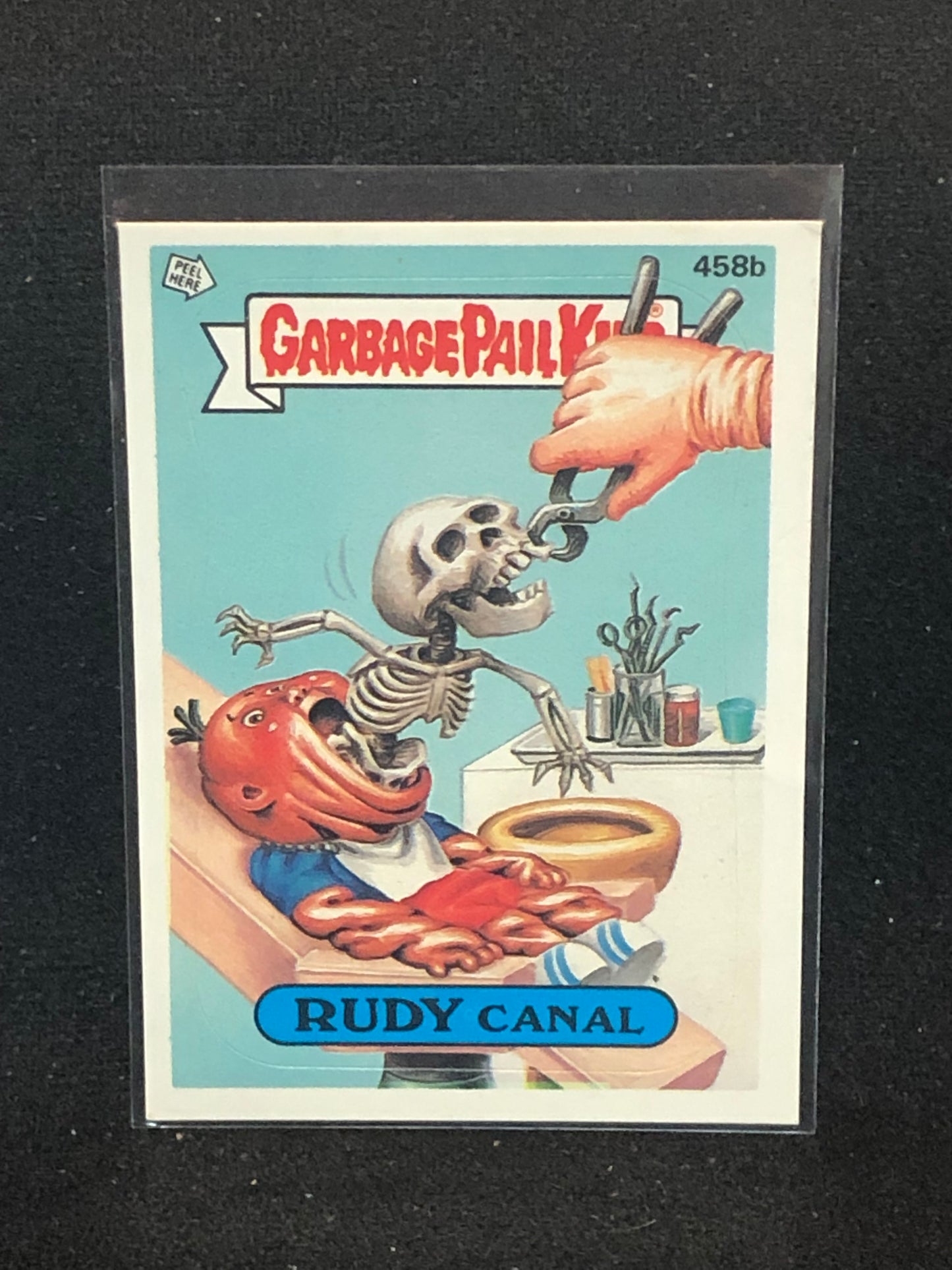 Garbage Pail Kids Original Series 11 (os11) 458b Rudy Canal
