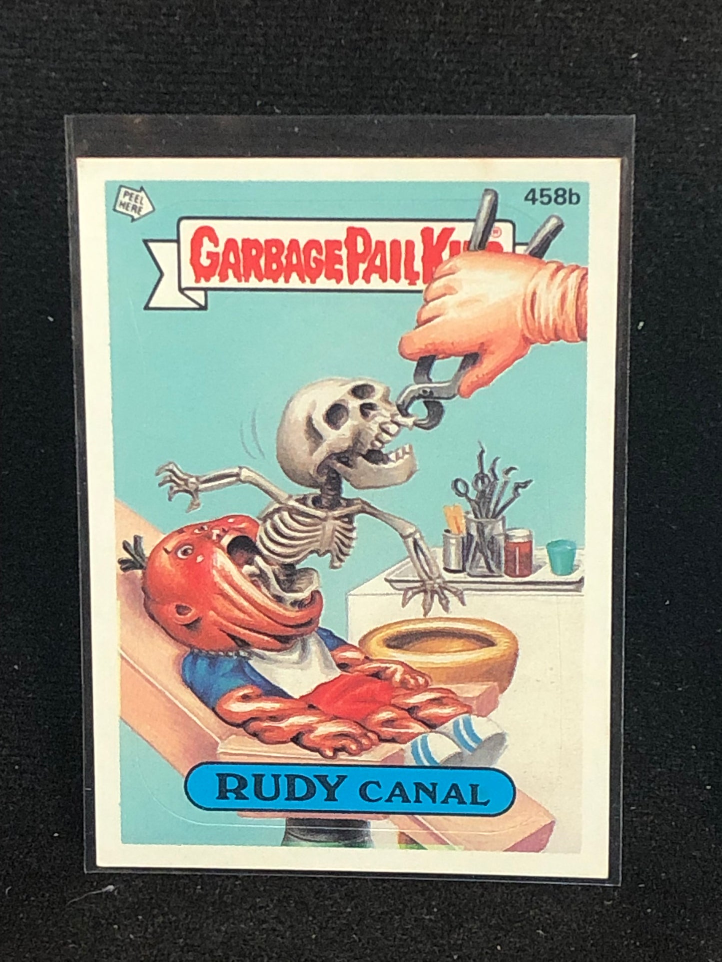 Garbage Pail Kids Original Series 11 (os11) 458b Rudy Canal