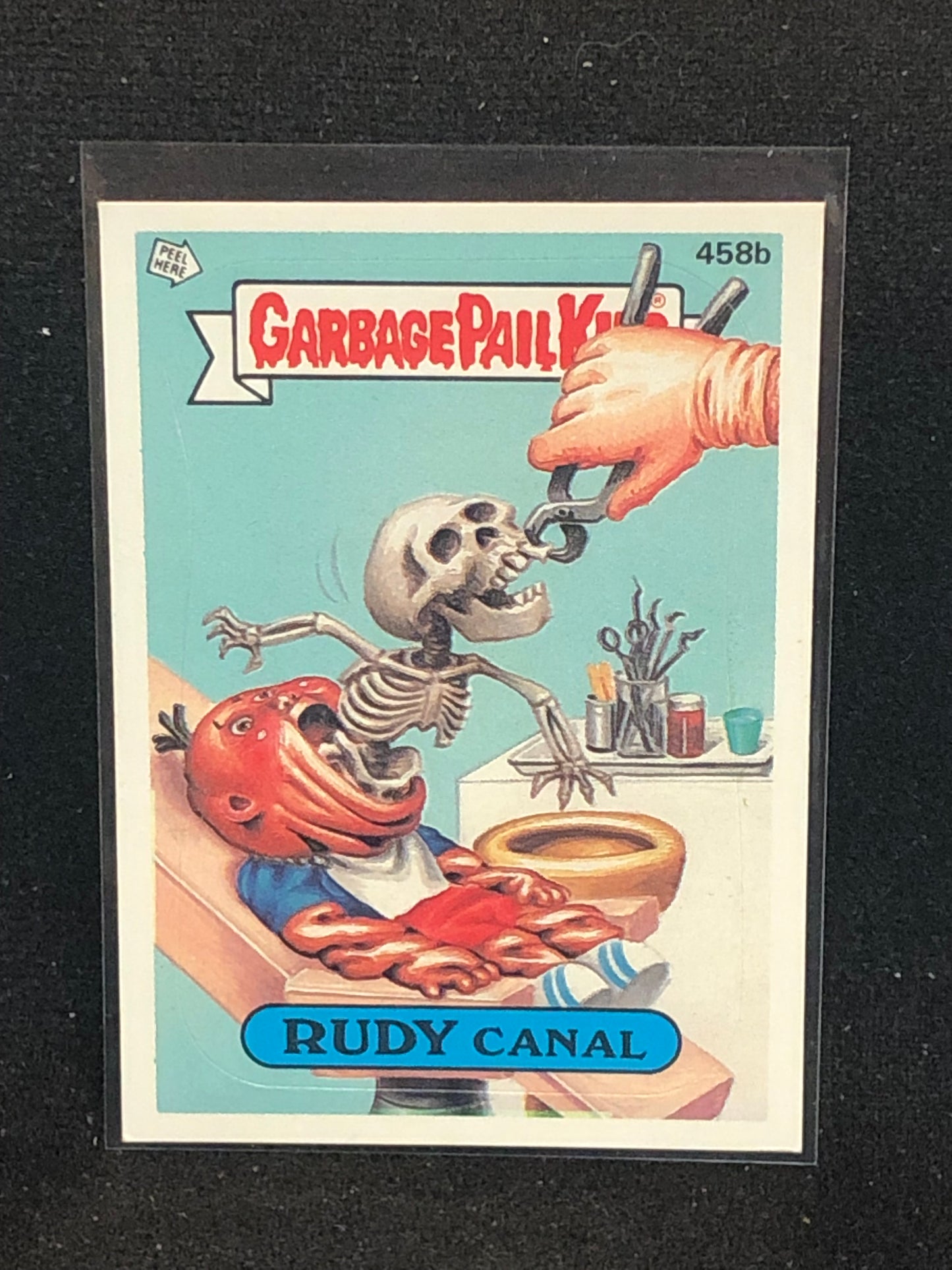 Garbage Pail Kids Original Series 11 (os11) 458b Rudy Canal