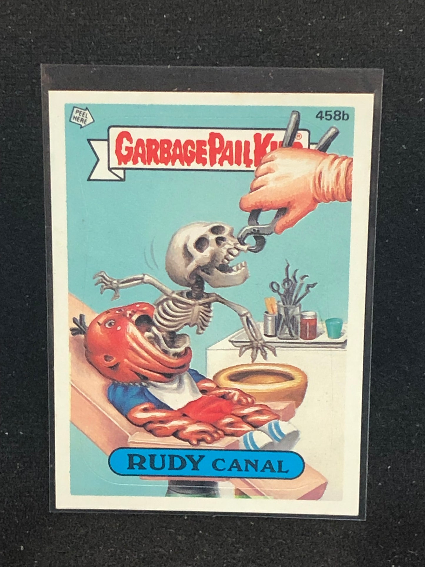 Garbage Pail Kids Original Series 11 (os11) 458b Rudy Canal