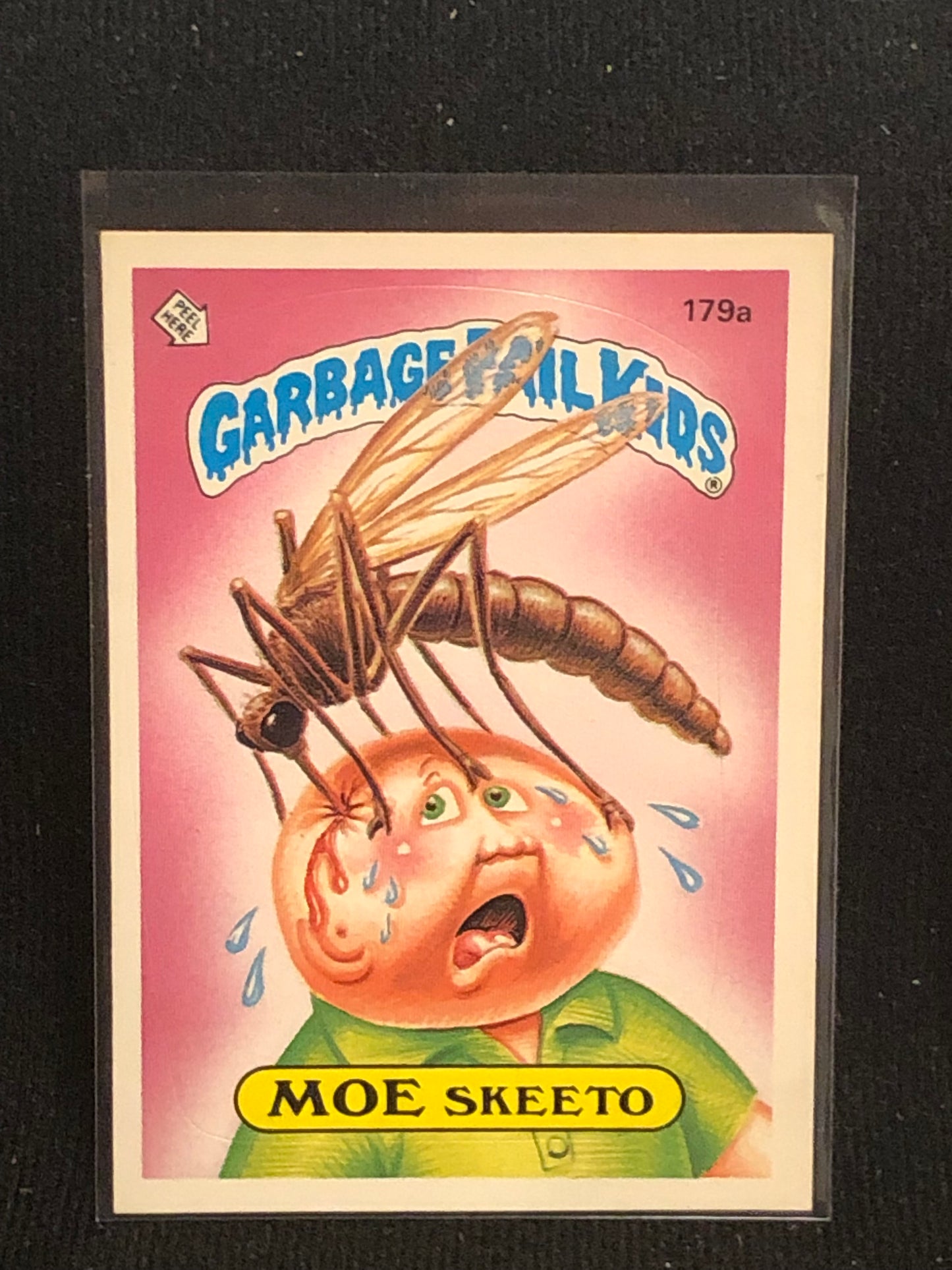 Garbage Pail Kids Original Series 5 (os5) 179a Moe Skeeto