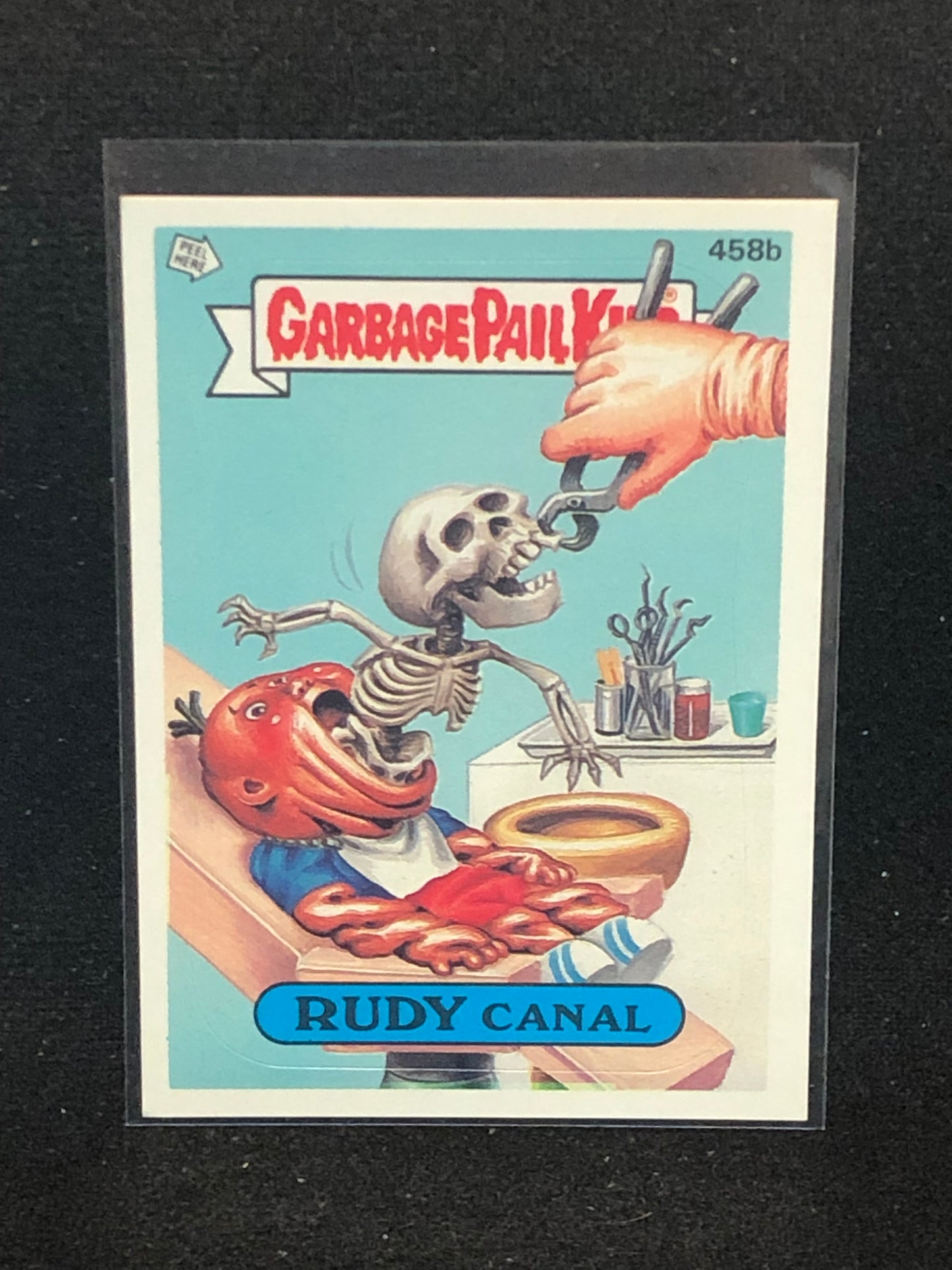 Garbage Pail Kids Original Series 11 (os11) 458b Rudy Canal