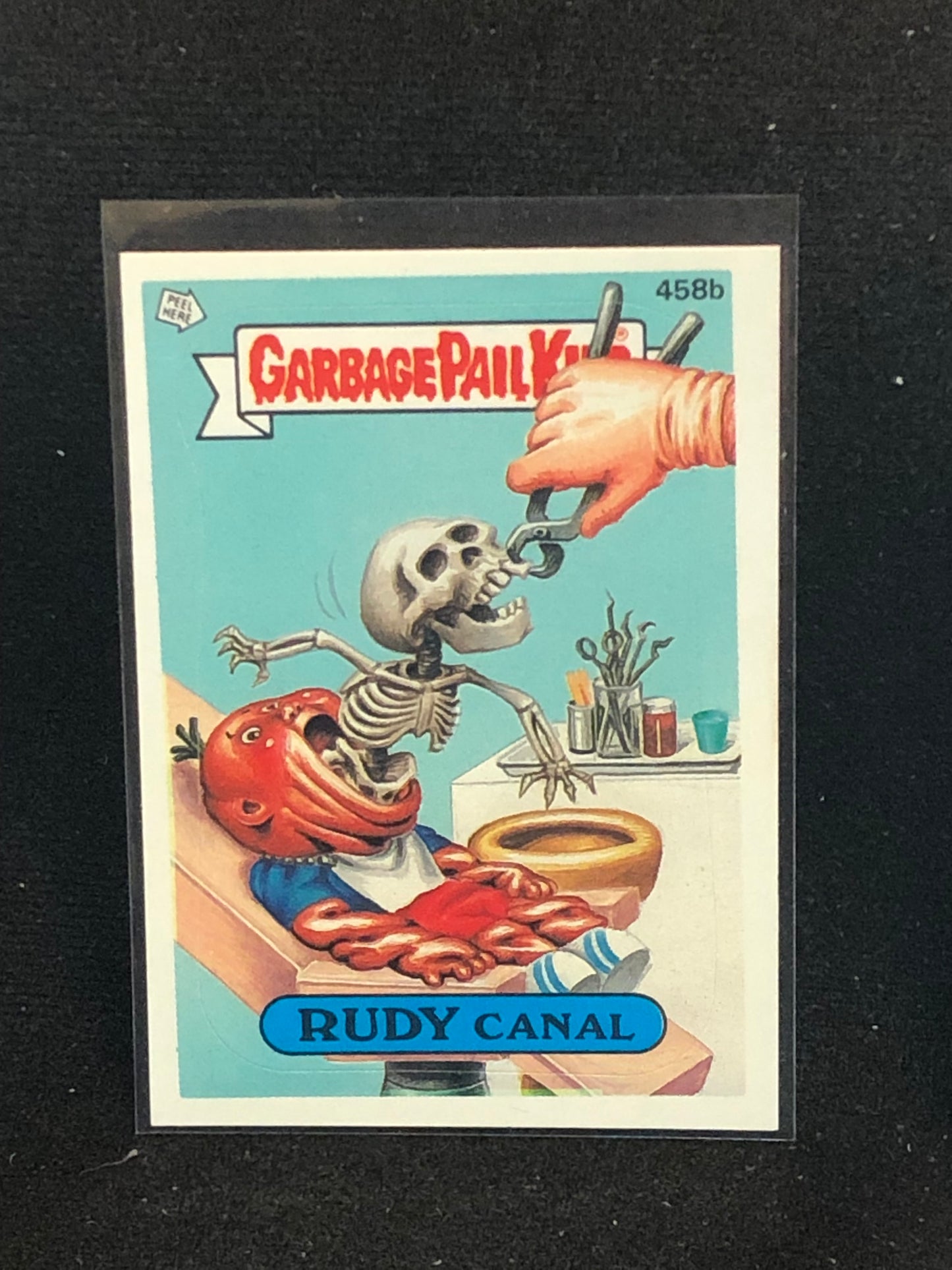 Garbage Pail Kids Original Series 11 (os11) 458b Rudy Canal