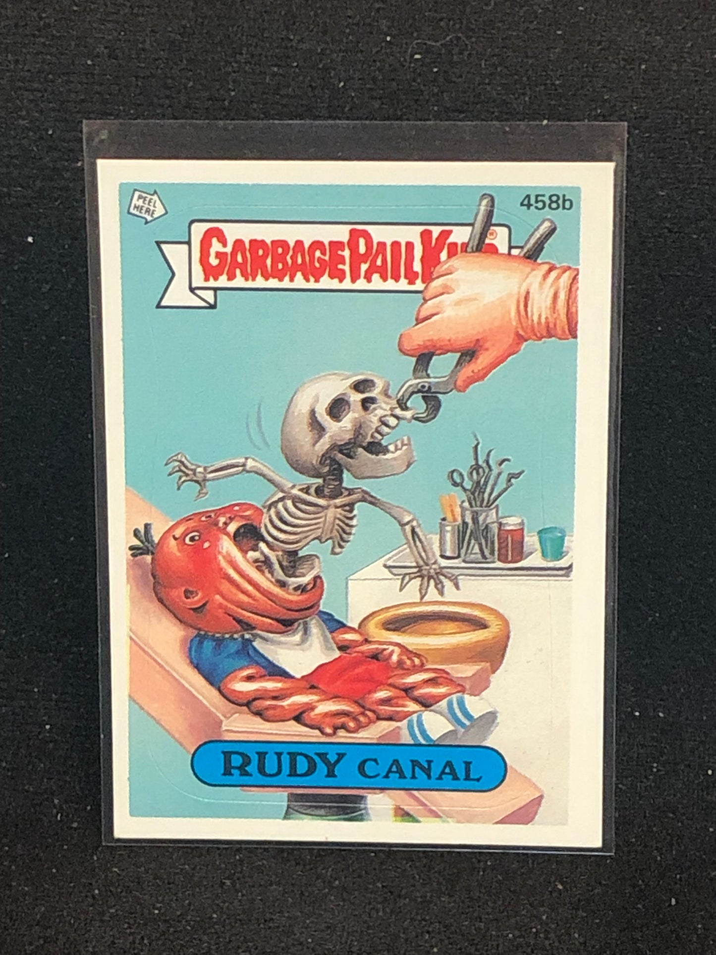 Garbage Pail Kids Original Series 11 (os11) 458b Rudy Canal