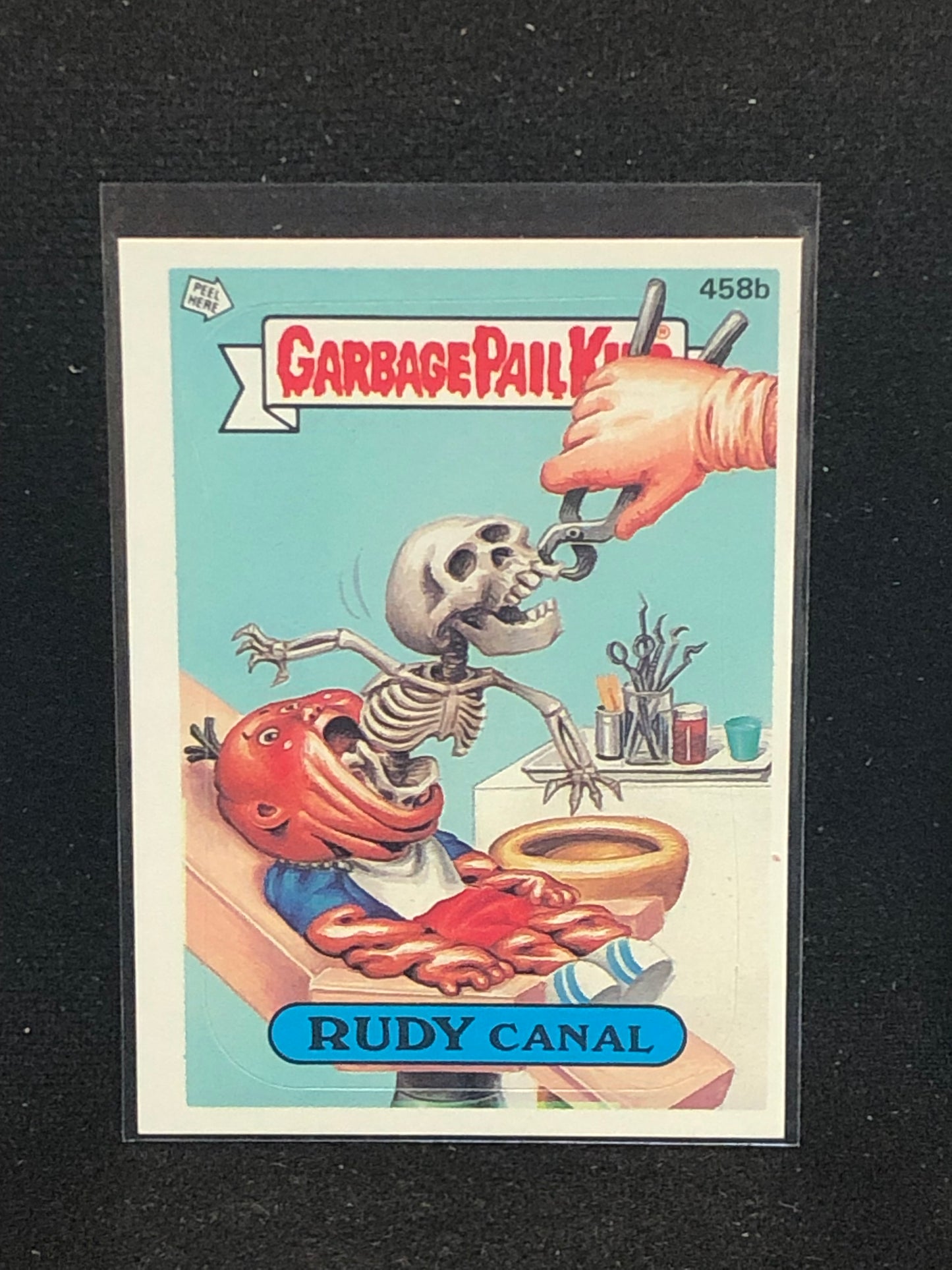 Garbage Pail Kids Original Series 11 (os11) 458b Rudy Canal