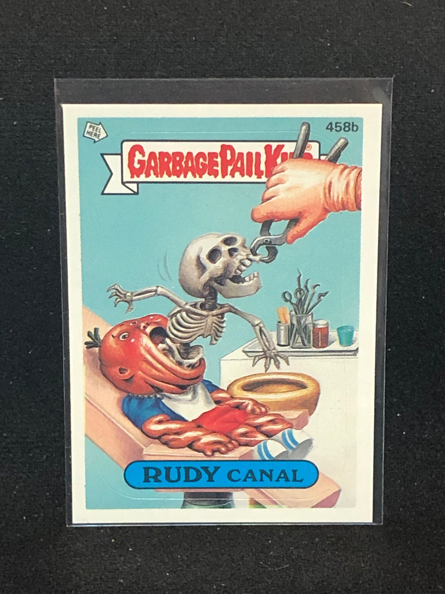 Garbage Pail Kids Original Series 11 (os11) 458b Rudy Canal