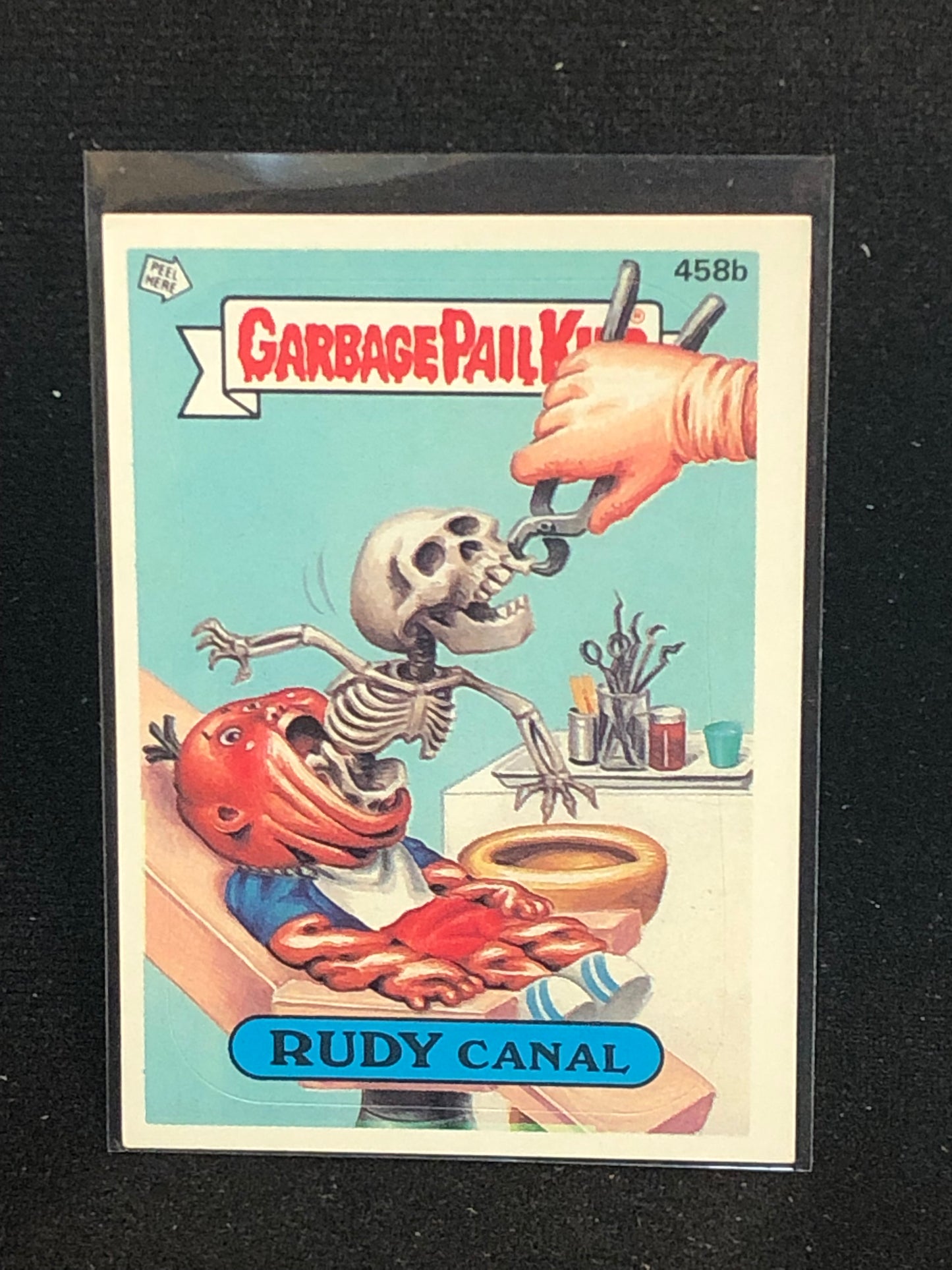Garbage Pail Kids Original Series 11 (os11) 458b Rudy Canal
