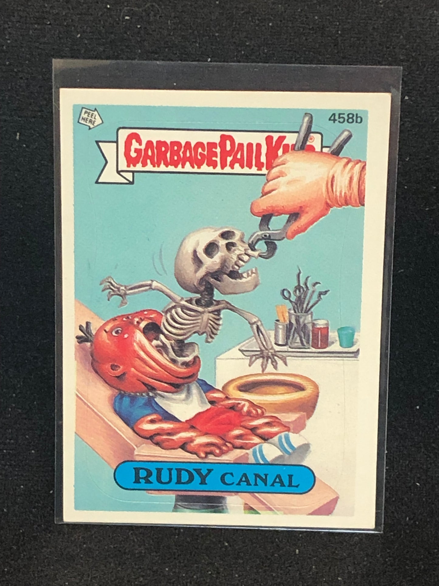 Garbage Pail Kids Original Series 11 (os11) 458b Rudy Canal