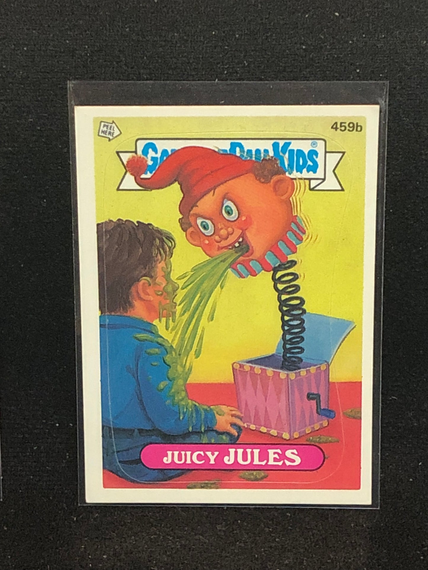 Garbage Pail Kids Original Series 11 (os11) 459b Juicy Jules