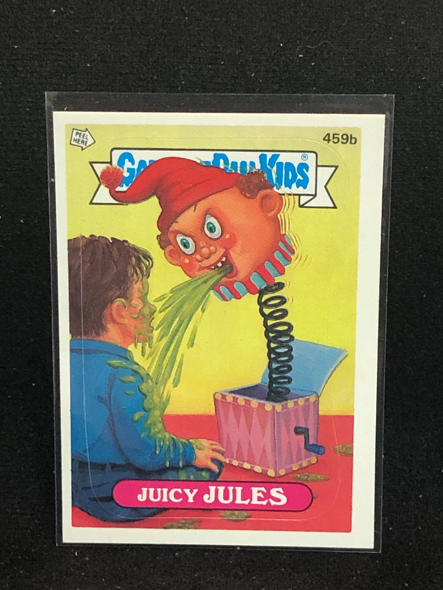 Garbage Pail Kids Original Series 11 (os11) 459b Juicy Jules