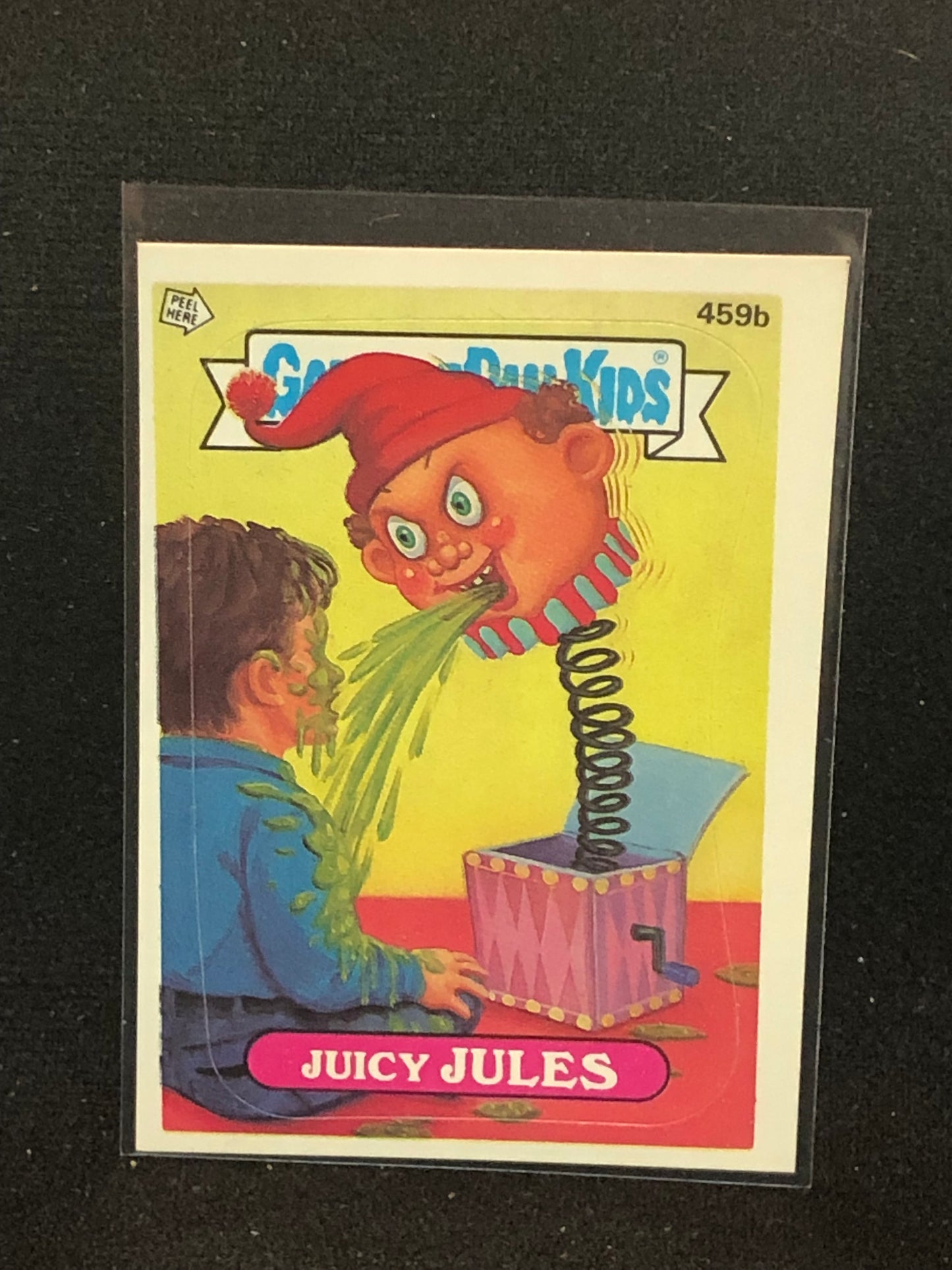 Garbage Pail Kids Original Series 11 (os11) 459b Juicy Jules