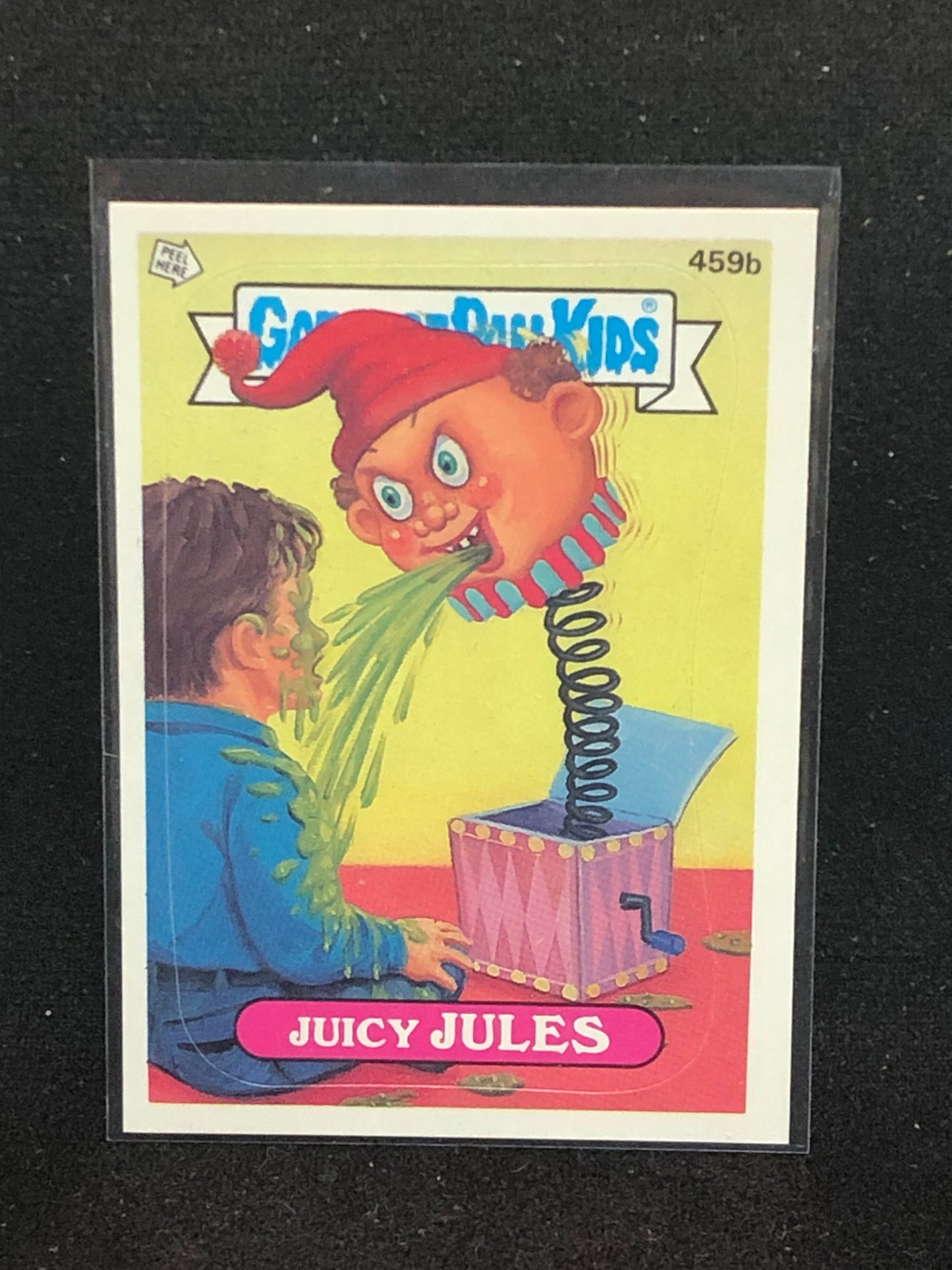 Garbage Pail Kids Original Series 11 (os11) 459b Juicy Jules
