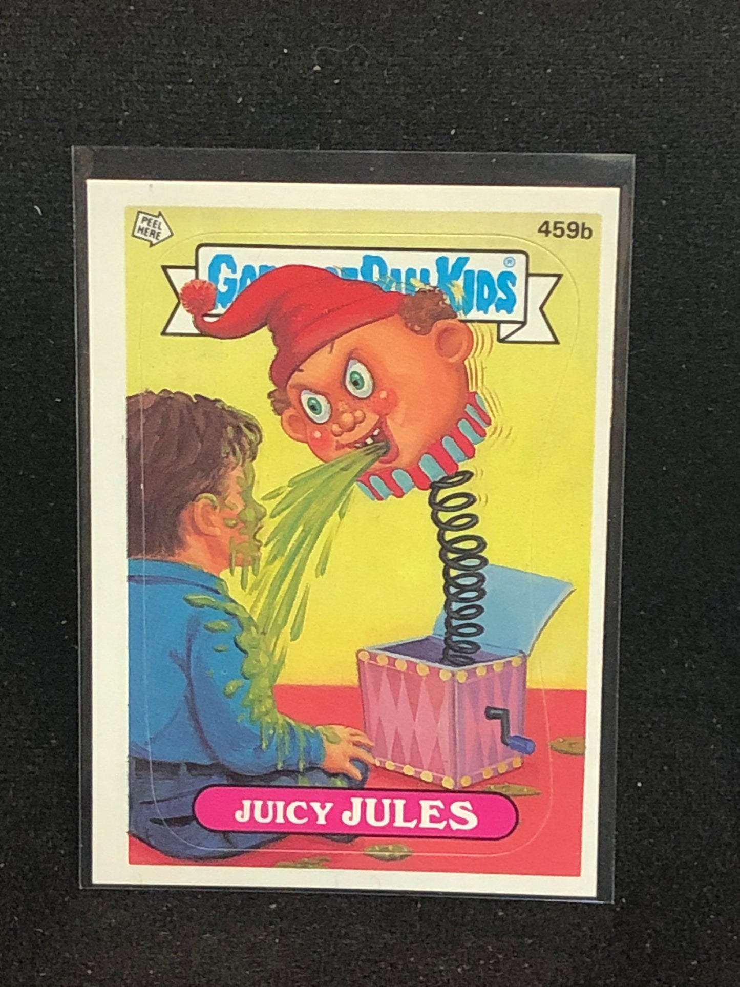 Garbage Pail Kids Original Series 11 (os11) 459b Juicy Jules