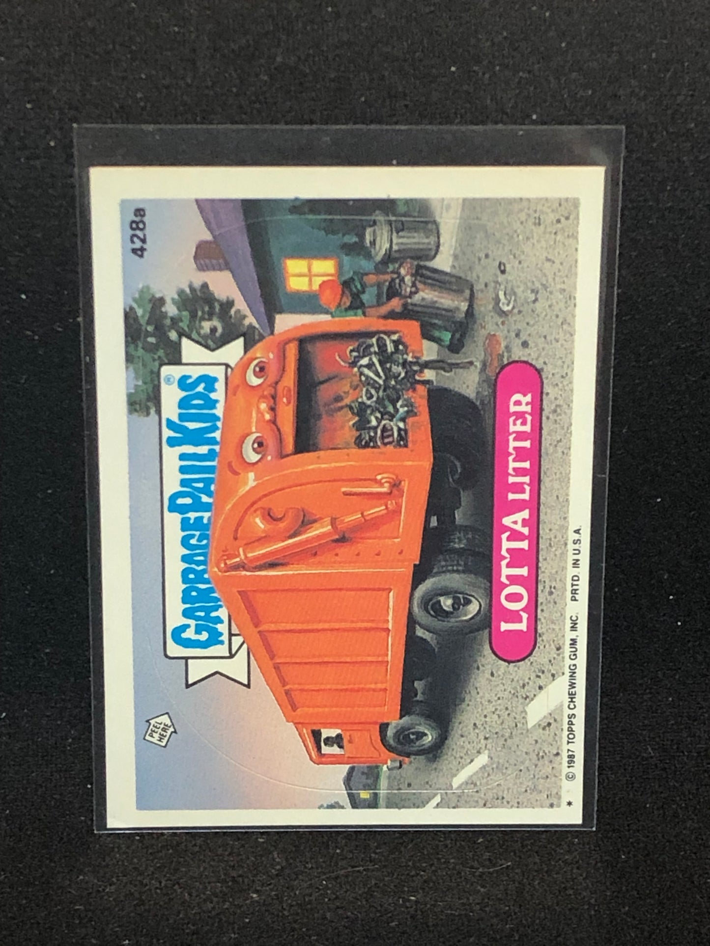 Garbage Pail Kids Original Series 11 (os11) 428a Lotta Litter