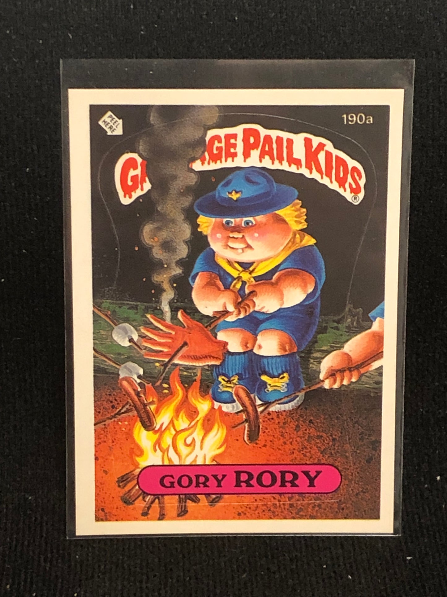 Garbage Pail Kids Original Series 5 (os5) 190a Gory Rory