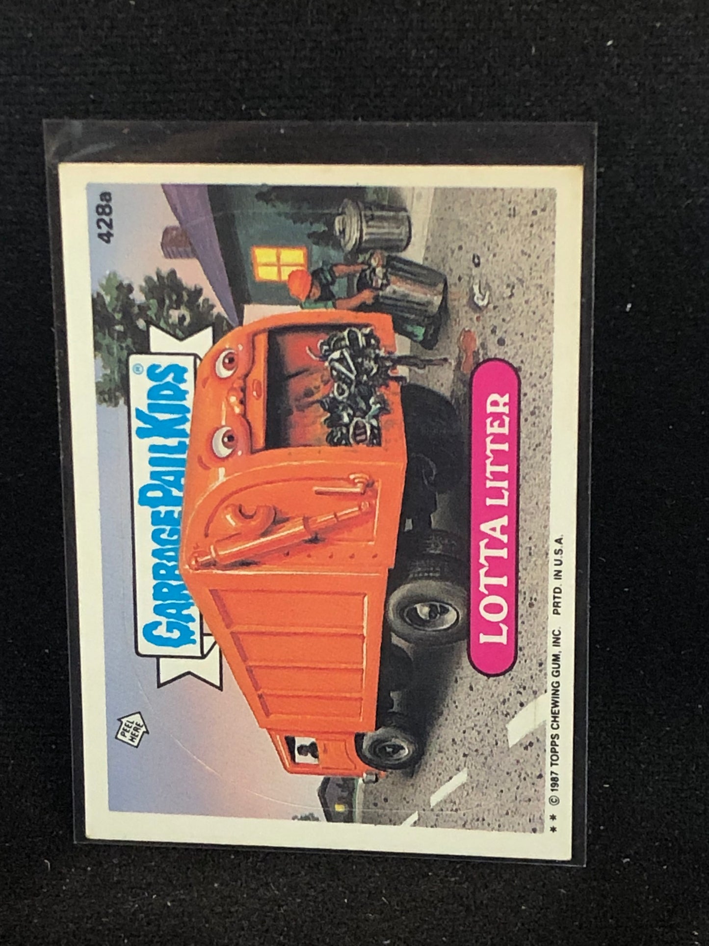 Garbage Pail Kids Original Series 11 (os11) 428a Lotta Litter