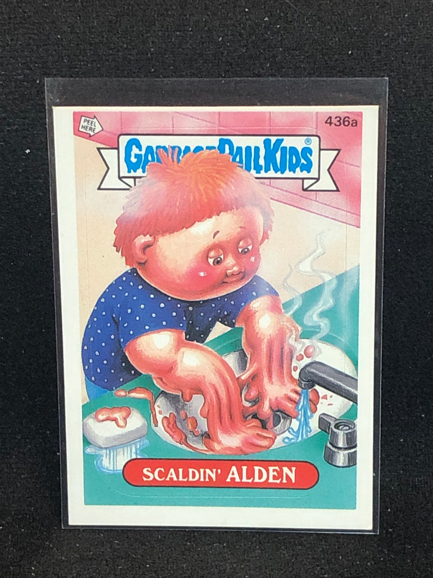 Garbage Pail Kids Original Series 11 (os11) 436a Scaldin Alden