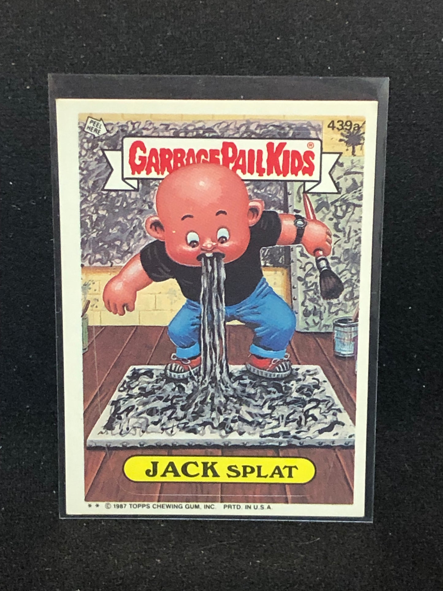 Garbage Pail Kids Original Series 11 (os11) 439a Jack Splat