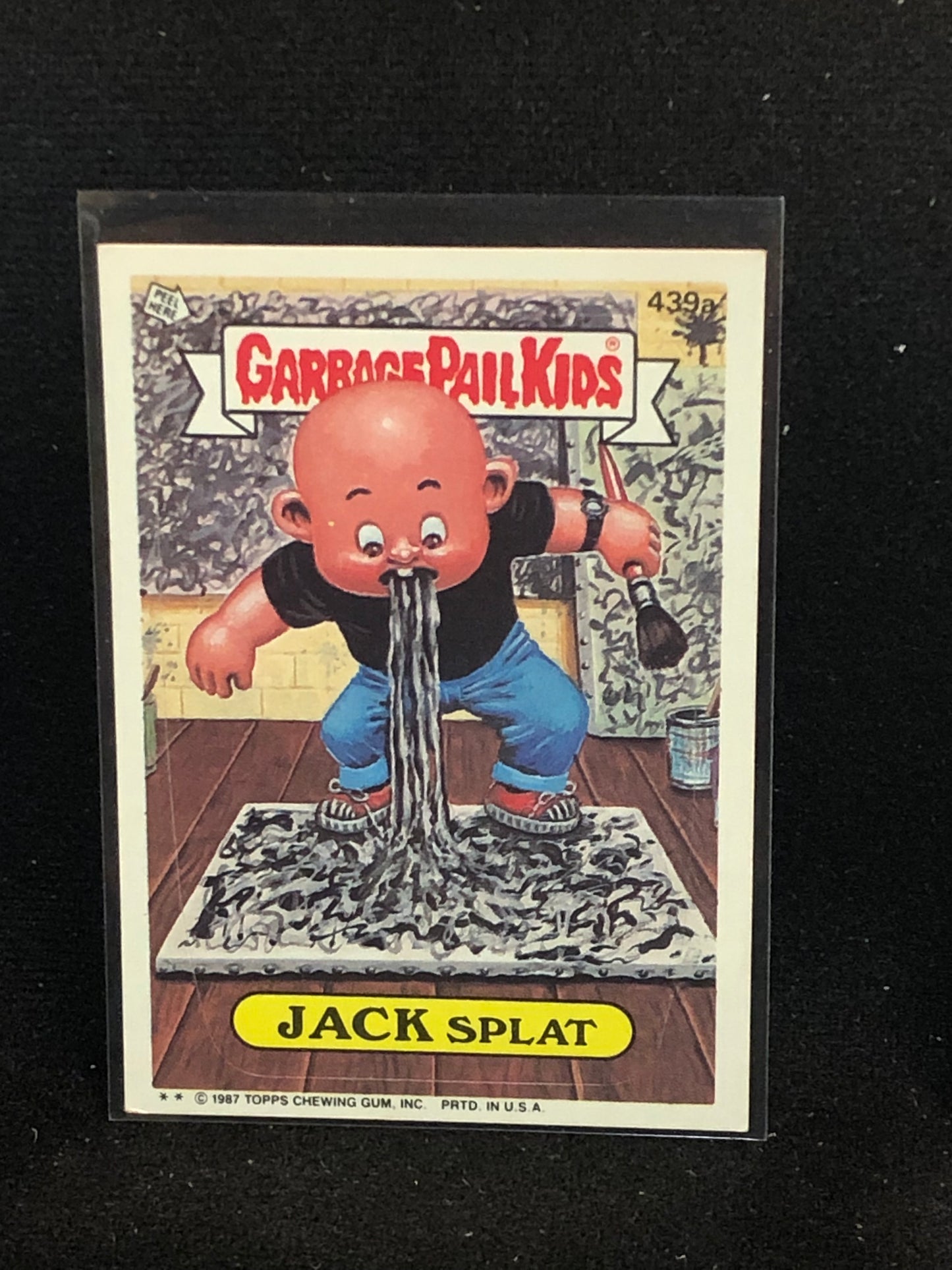 Garbage Pail Kids Original Series 11 (os11) 439a Jack Splat