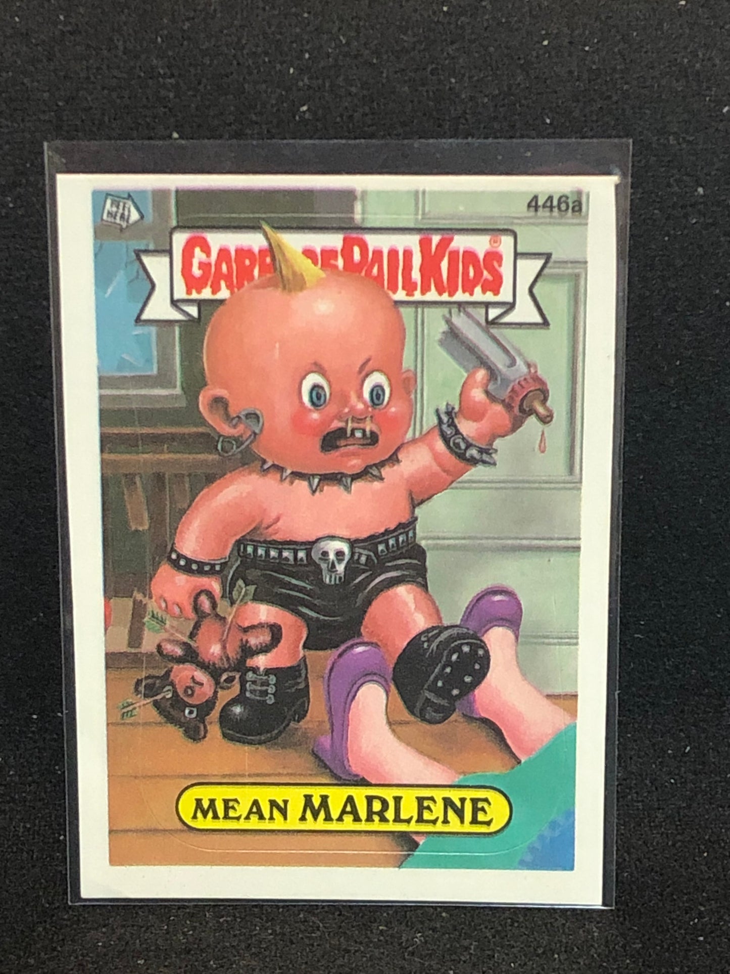 Garbage Pail Kids Original Series 11 (os11) 446a Mean Marlene