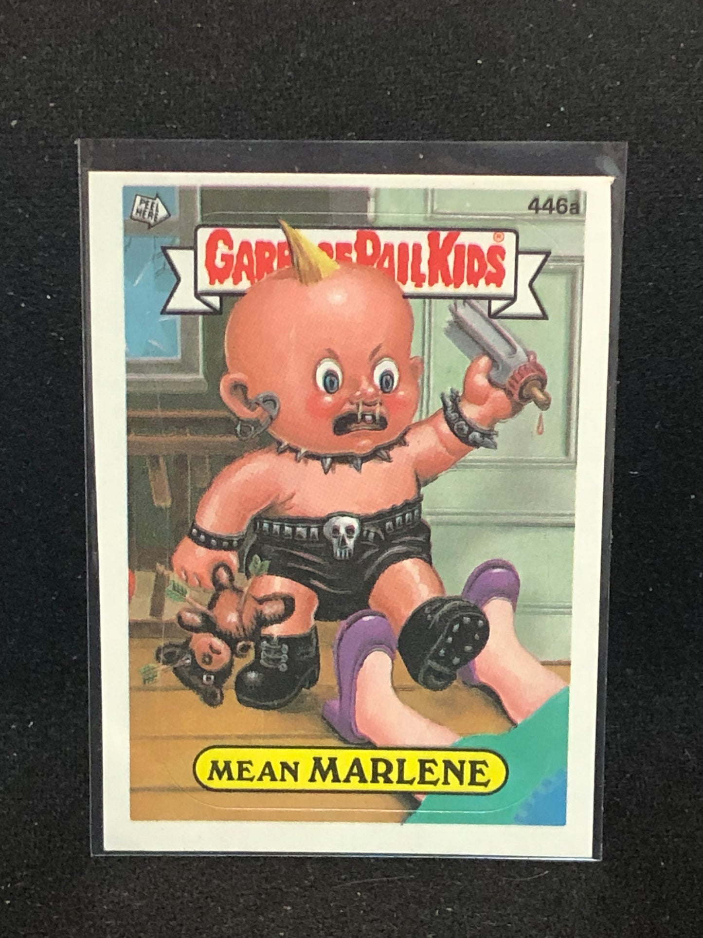 Garbage Pail Kids Original Series 11 (os11) 446a Mean Marlene