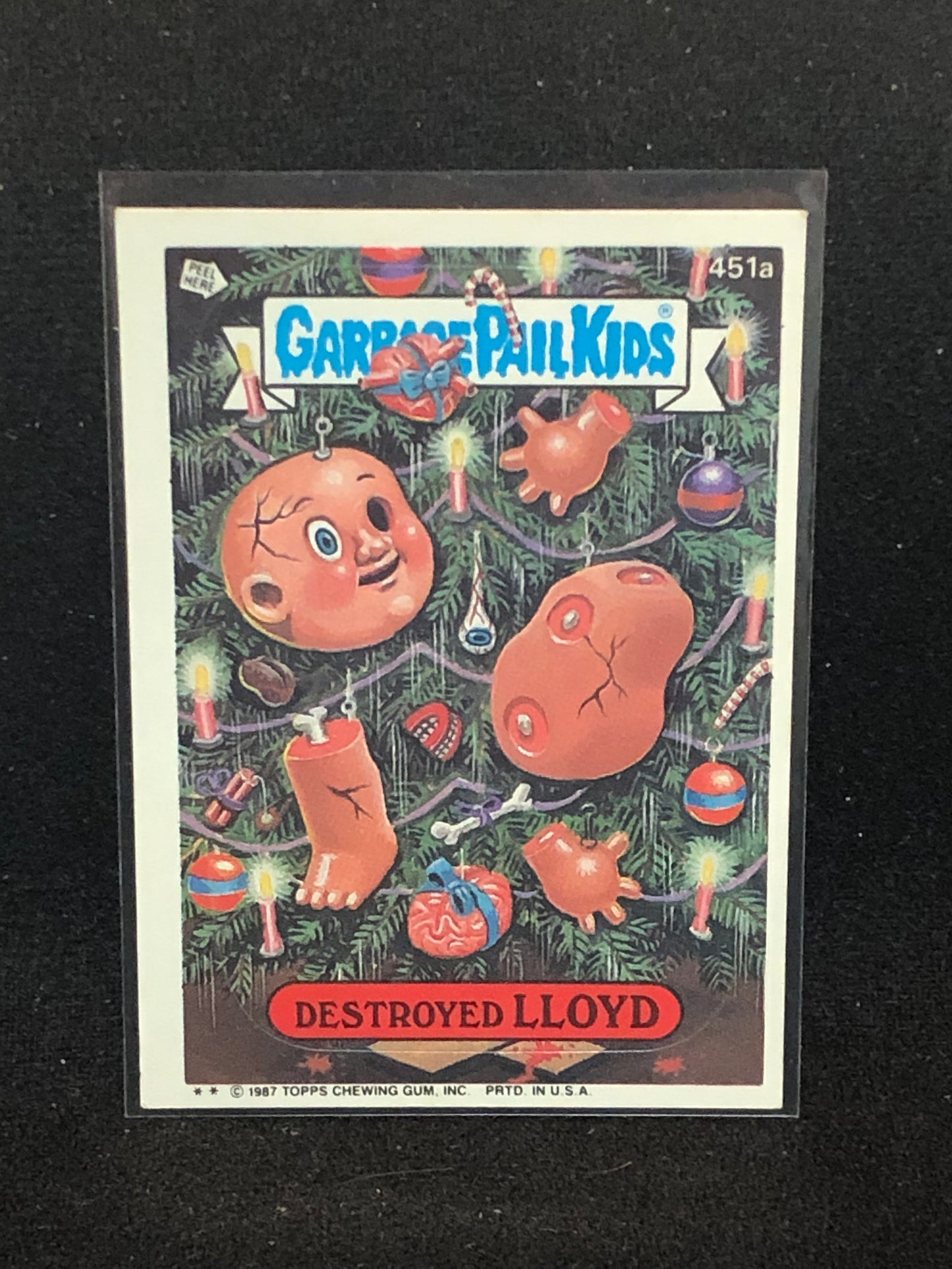 Garbage Pail Kids Original Series 11 (os11) 451a Destroyed Lloyd
