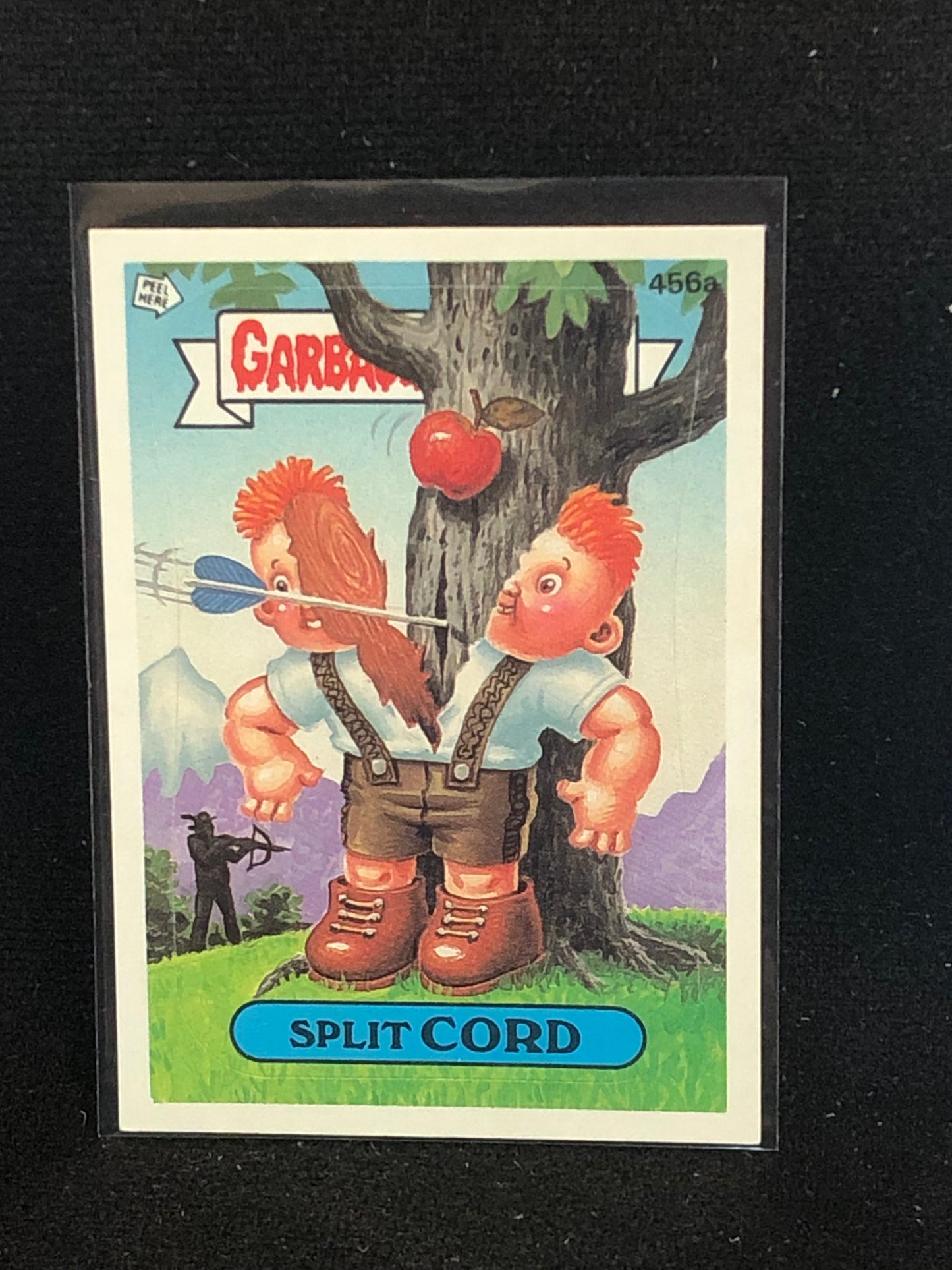 Garbage Pail Kids Original Series 11 (os11) 456a Split Cord