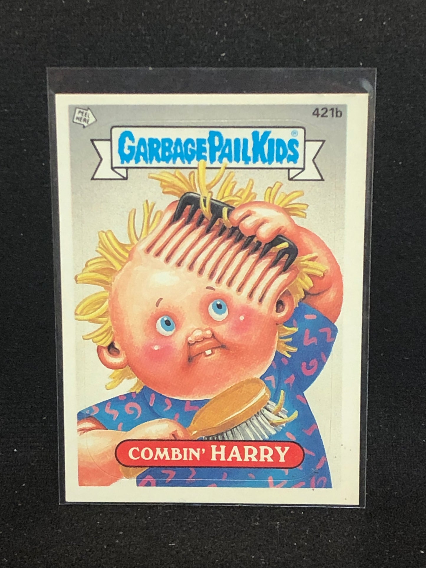 Garbage Pail Kids Original Series 11 (os11) 421b Combin Harry