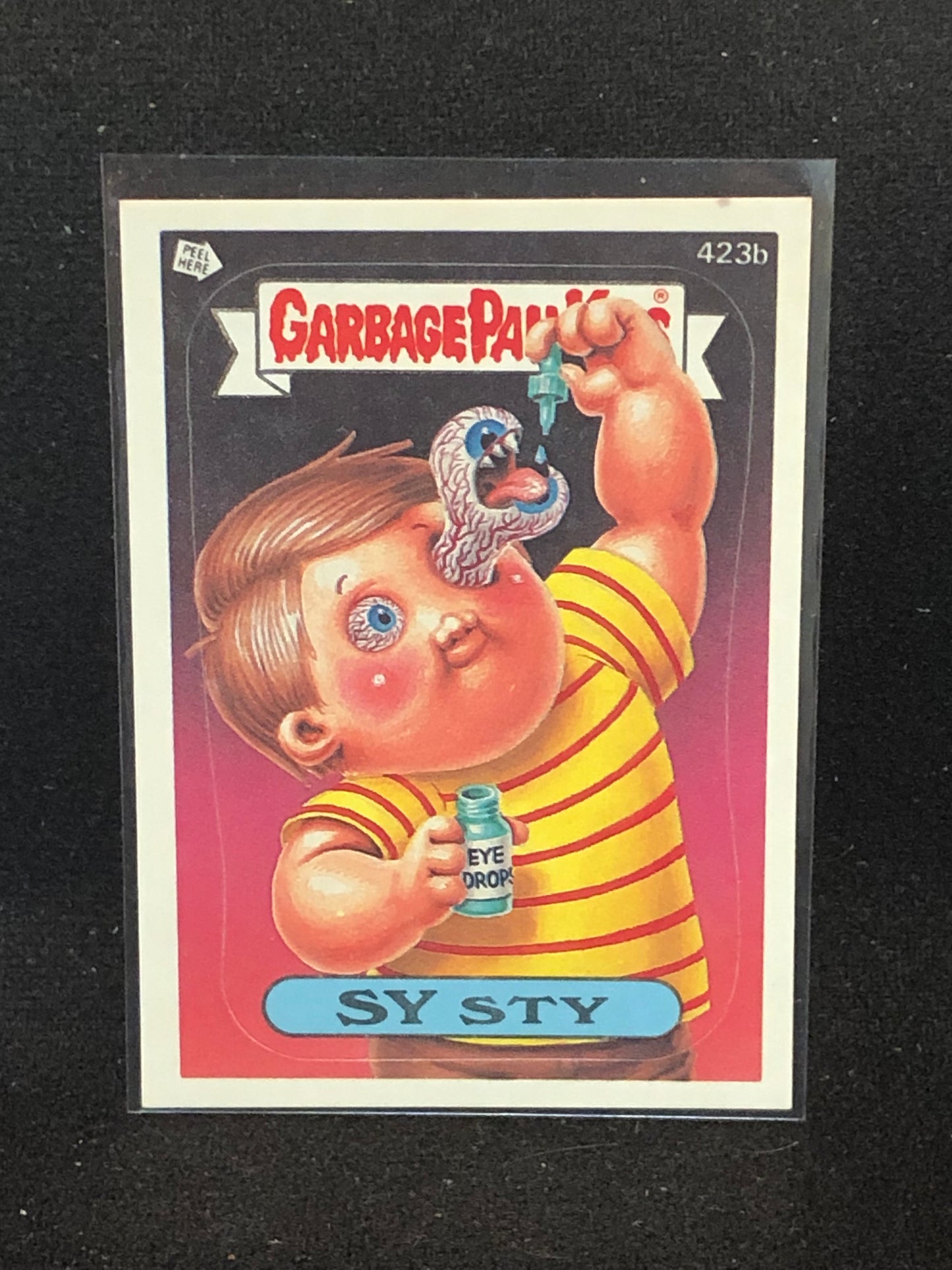 Garbage Pail Kids Original Series 11 (os11) 423b Sy Sty